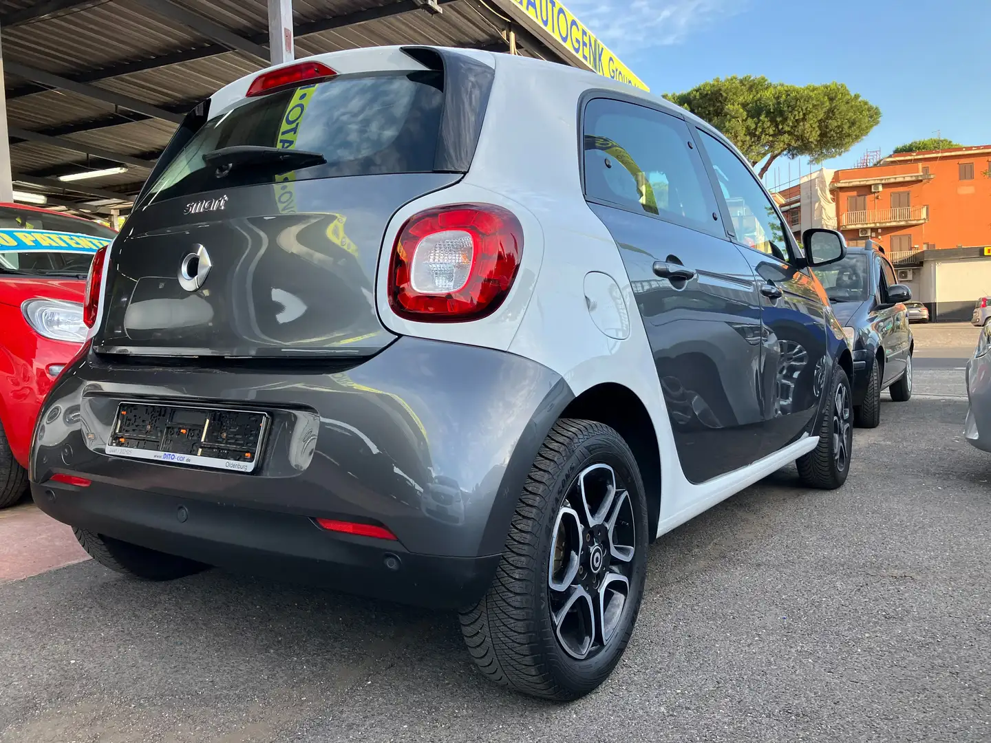 smart forFour Passion FULL OPTIONAL TETTO PANORAMICO!!!!! Grigio - 2