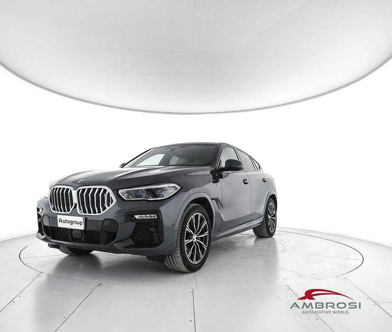 BMW X6 xdrive30d MSport auto Grigio - 1