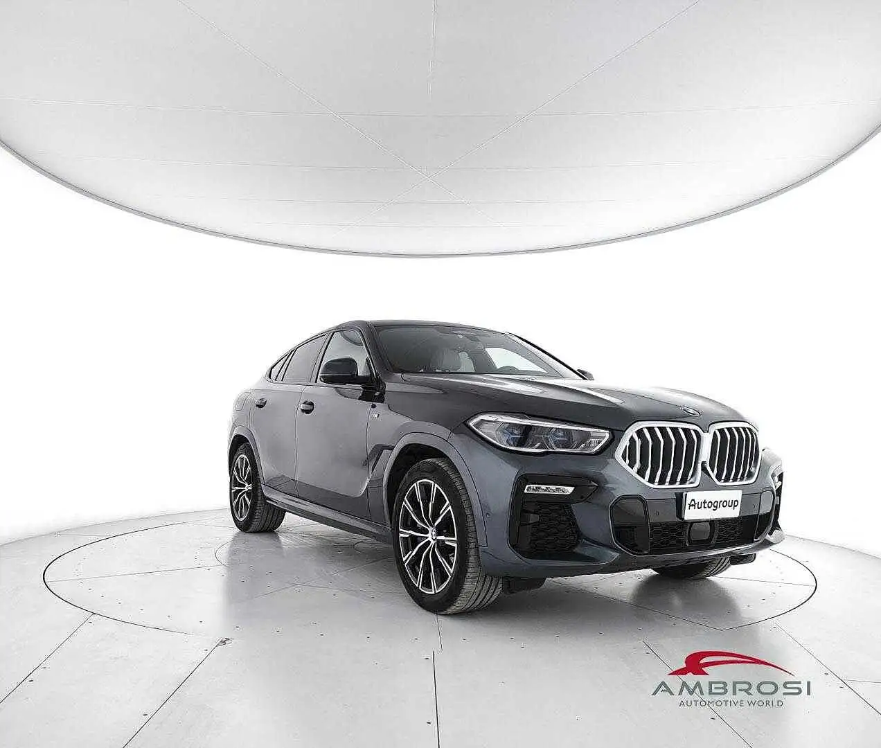 BMW X6 xdrive30d MSport auto Grigio - 2