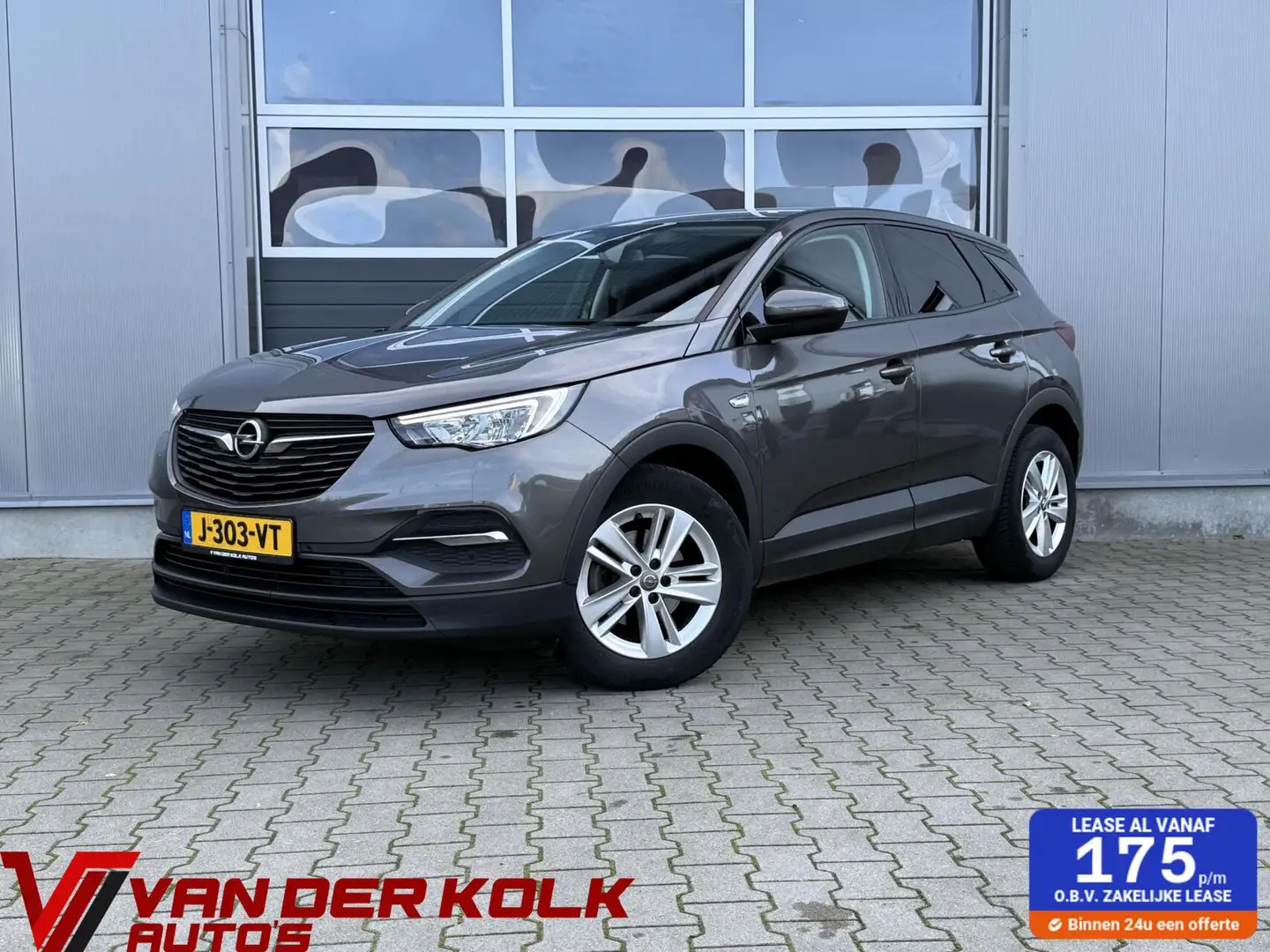 Opel Grandland X 1.2 Turbo Business Edition LED CarPlay Navi Cruise Grau - 1