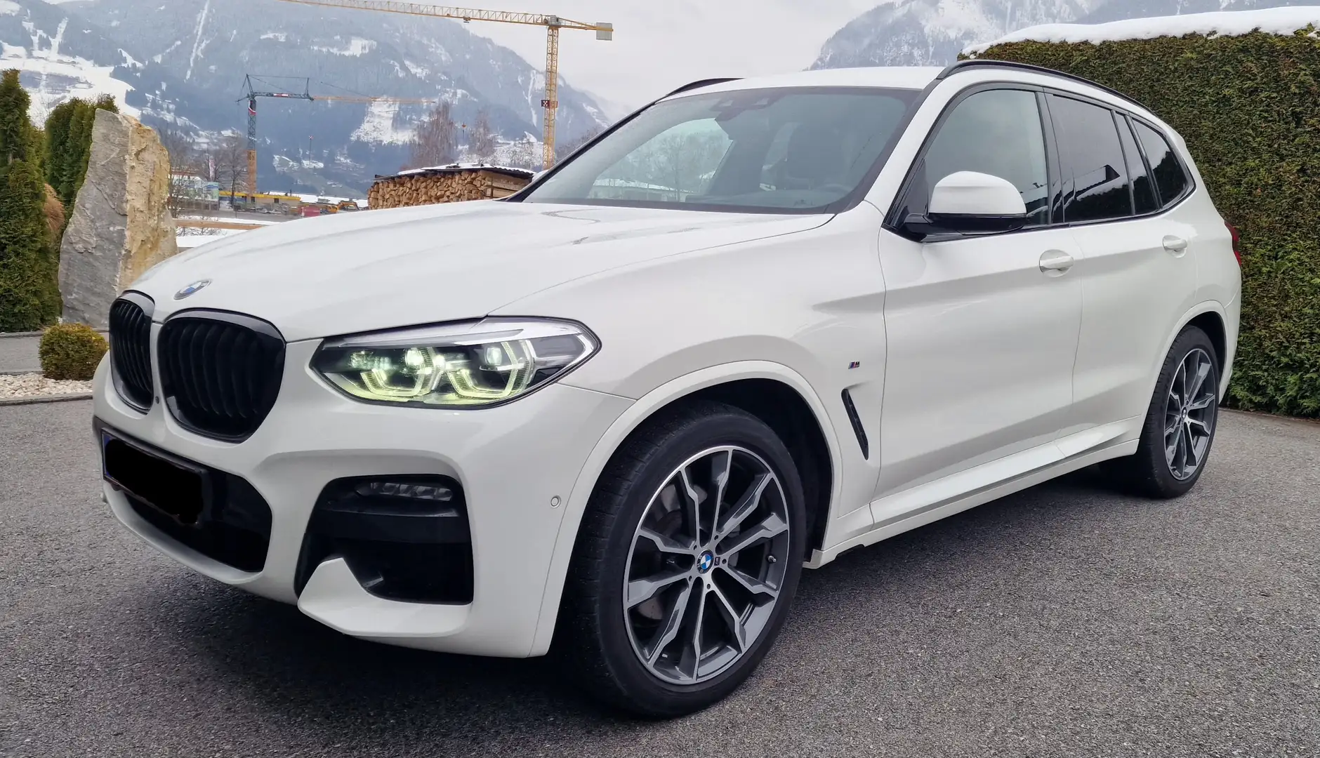 BMW X3 xDrive20d M Sport Aut Weiß - 1