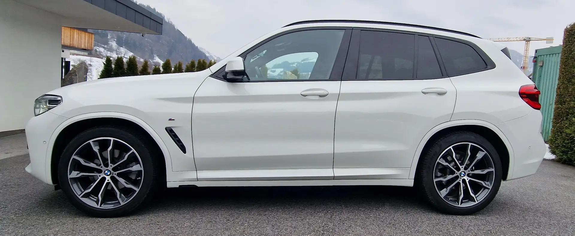 BMW X3 xDrive20d M Sport Aut Weiß - 2