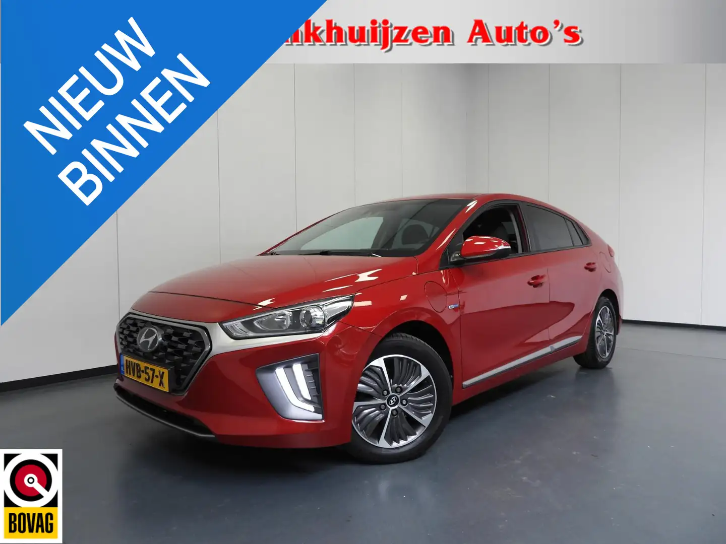 Hyundai IONIQ 1.6 GDi PHEV Plug-In i-Motion NAVI-APP/CAMERA/CLIM Rouge - 1