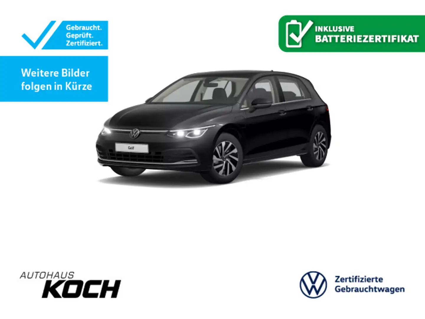 Volkswagen Golf VIII eHybrid Style Navi LED Kamera Negro - 1