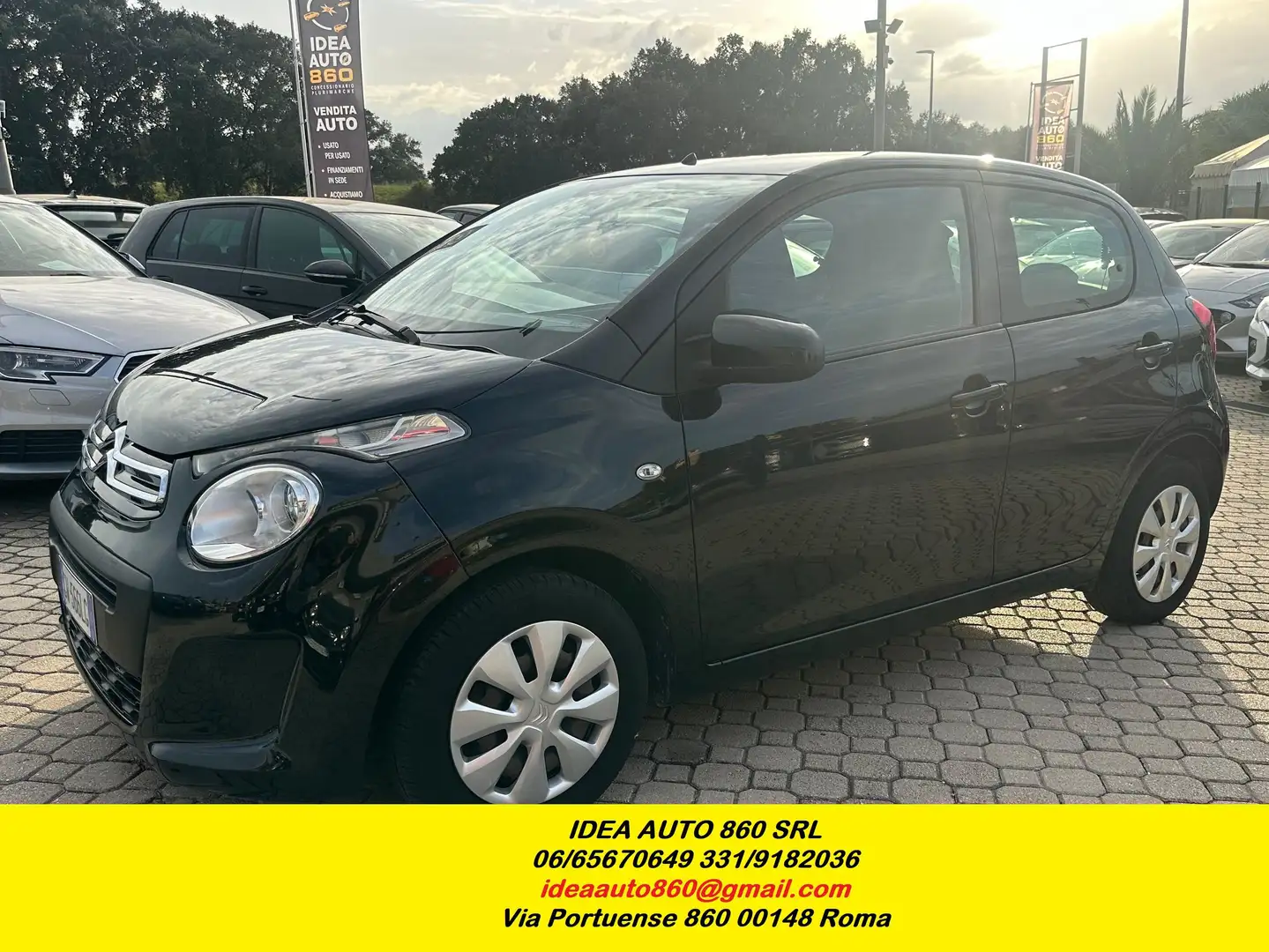 Citroen C1 C1 5p 1.0 PROMO FINANZIAMENTO Nero - 1