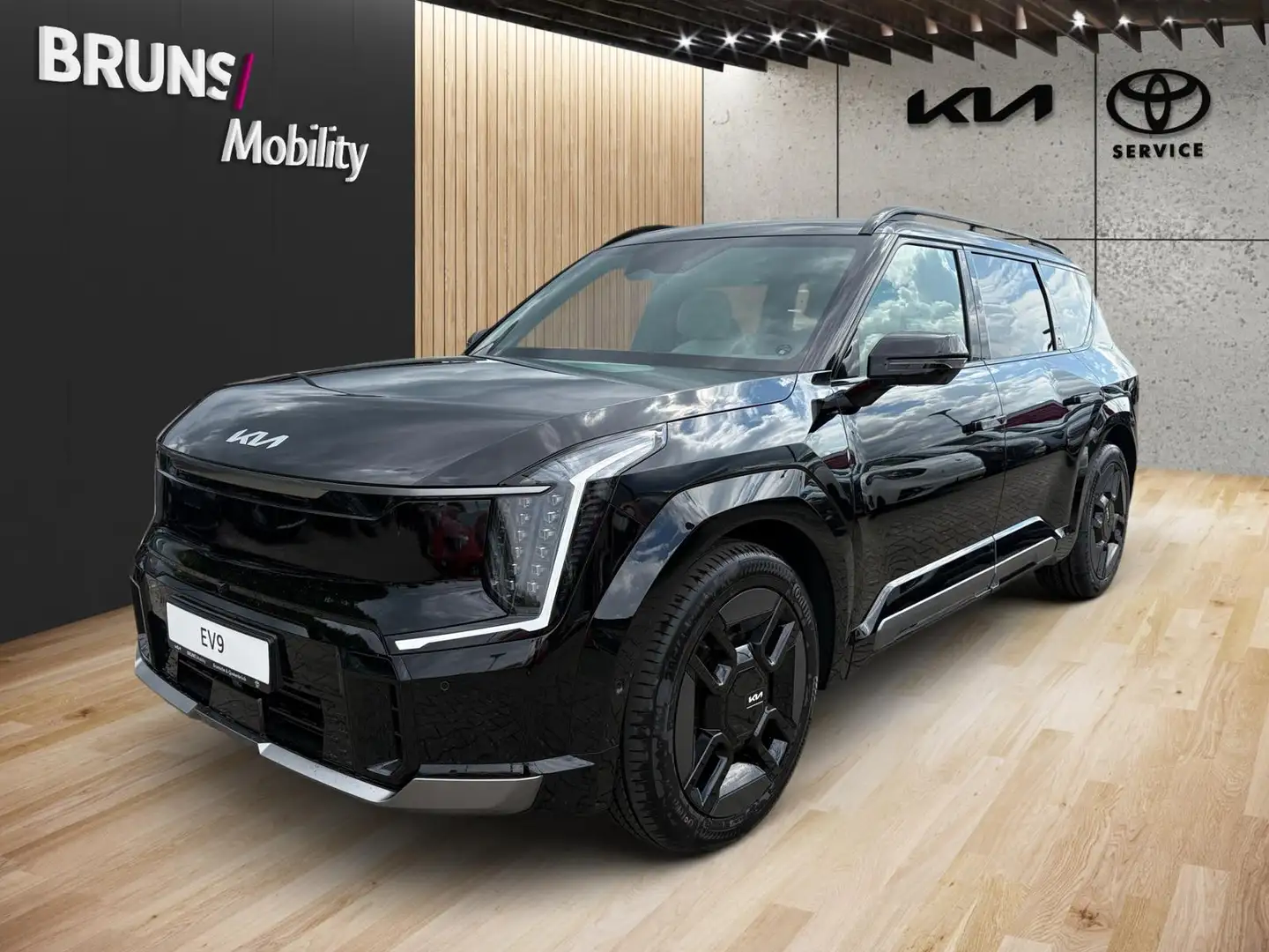 Kia EV9 GT-Line 4WD 7 Sitzer, Glasdach, AHK Noir - 2