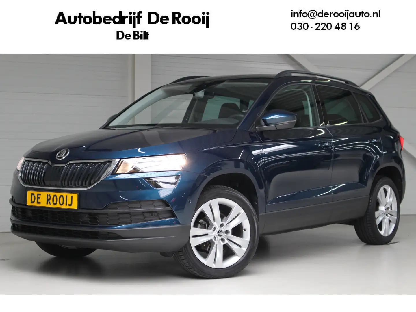 Skoda Karoq 1.5 TSI ACT Style Navigatie | Camera | Dodehoek as Blauw - 1