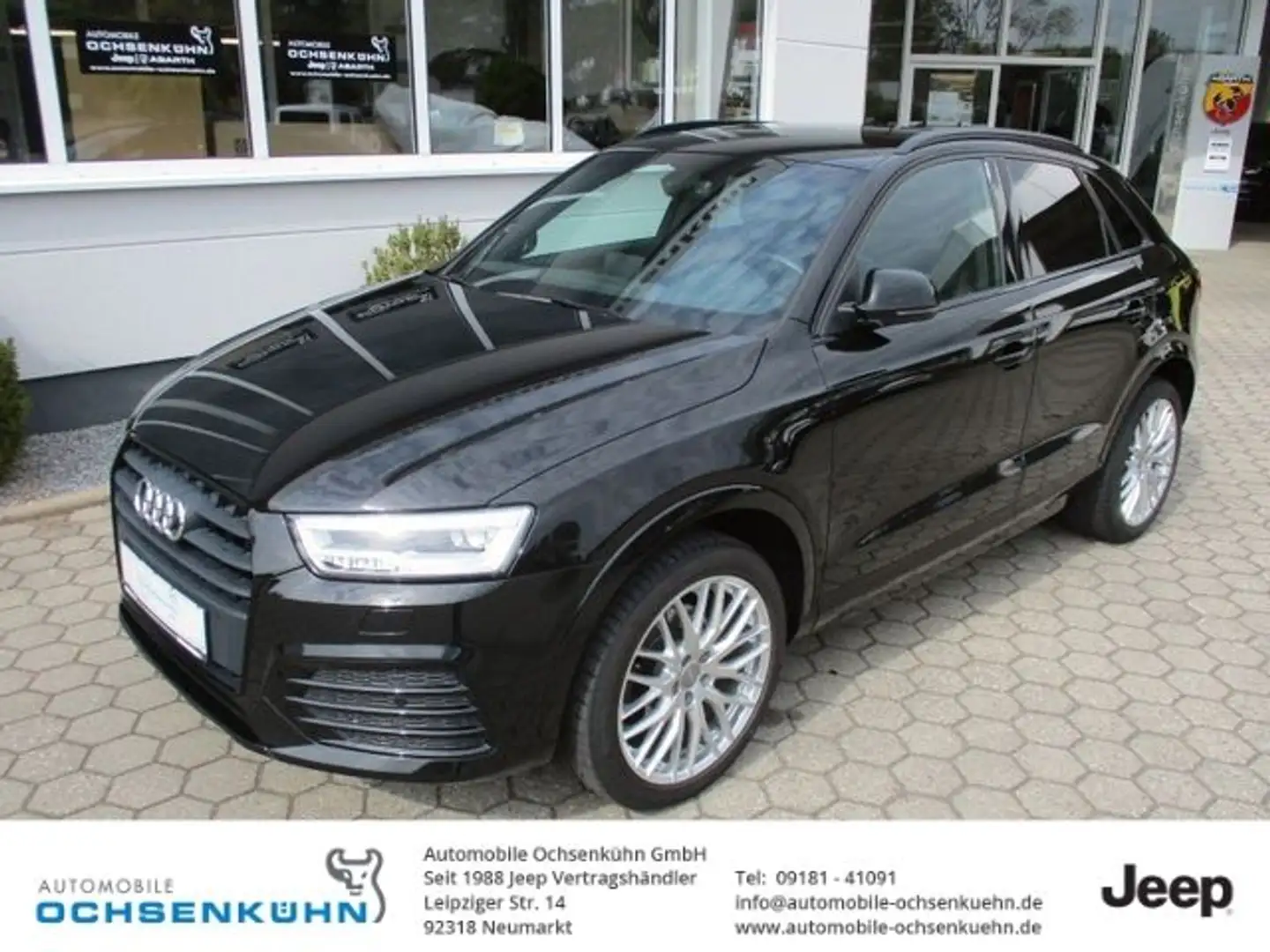 Audi Q3 design quattro 2.0 TFSI Navi, Sitzh., LED Zwart - 1