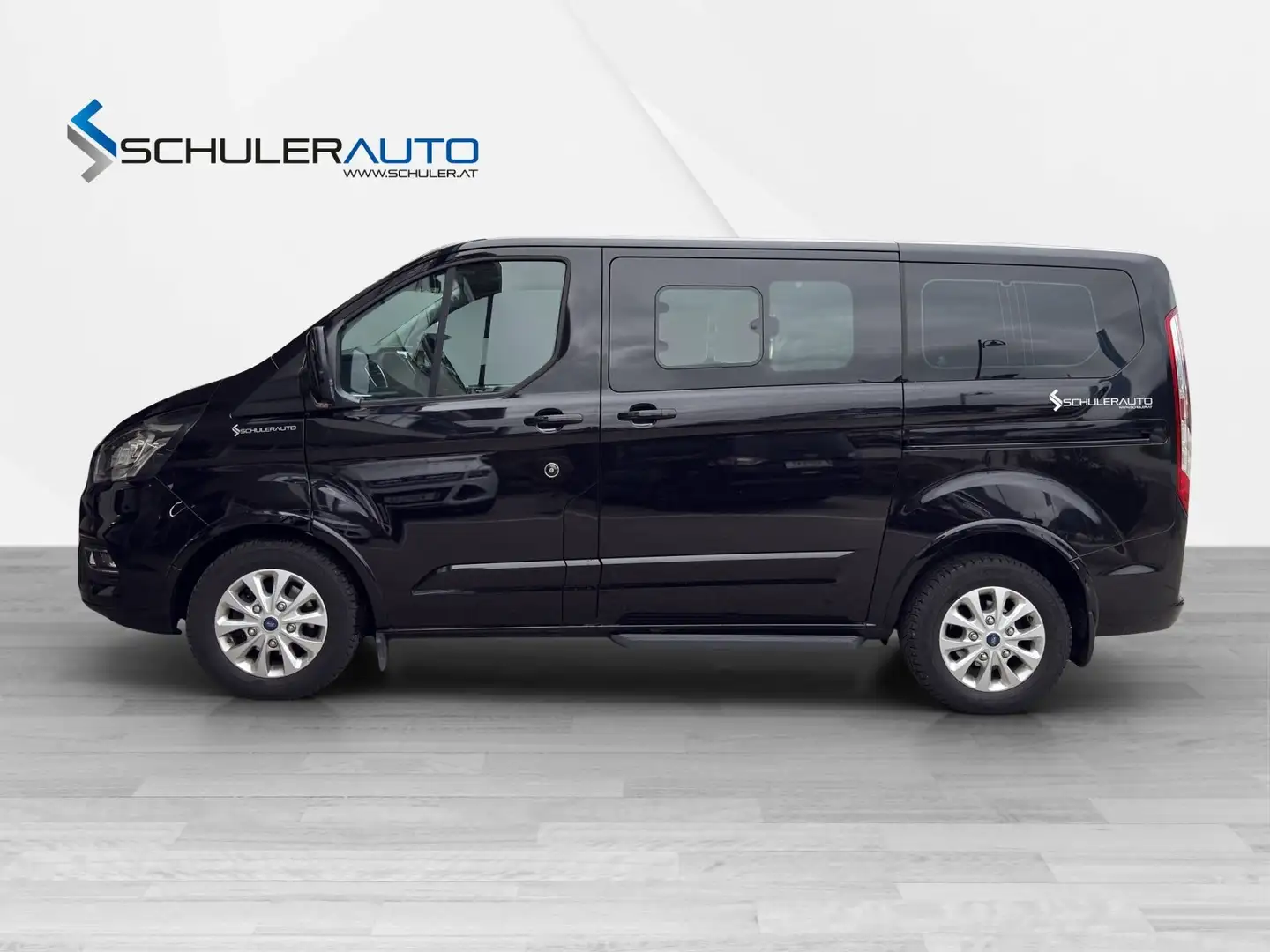 Ford Tourneo Custom Custom 2,0 EcoBlue L1H1 Titan. 150PS Autom Schwarz - 2