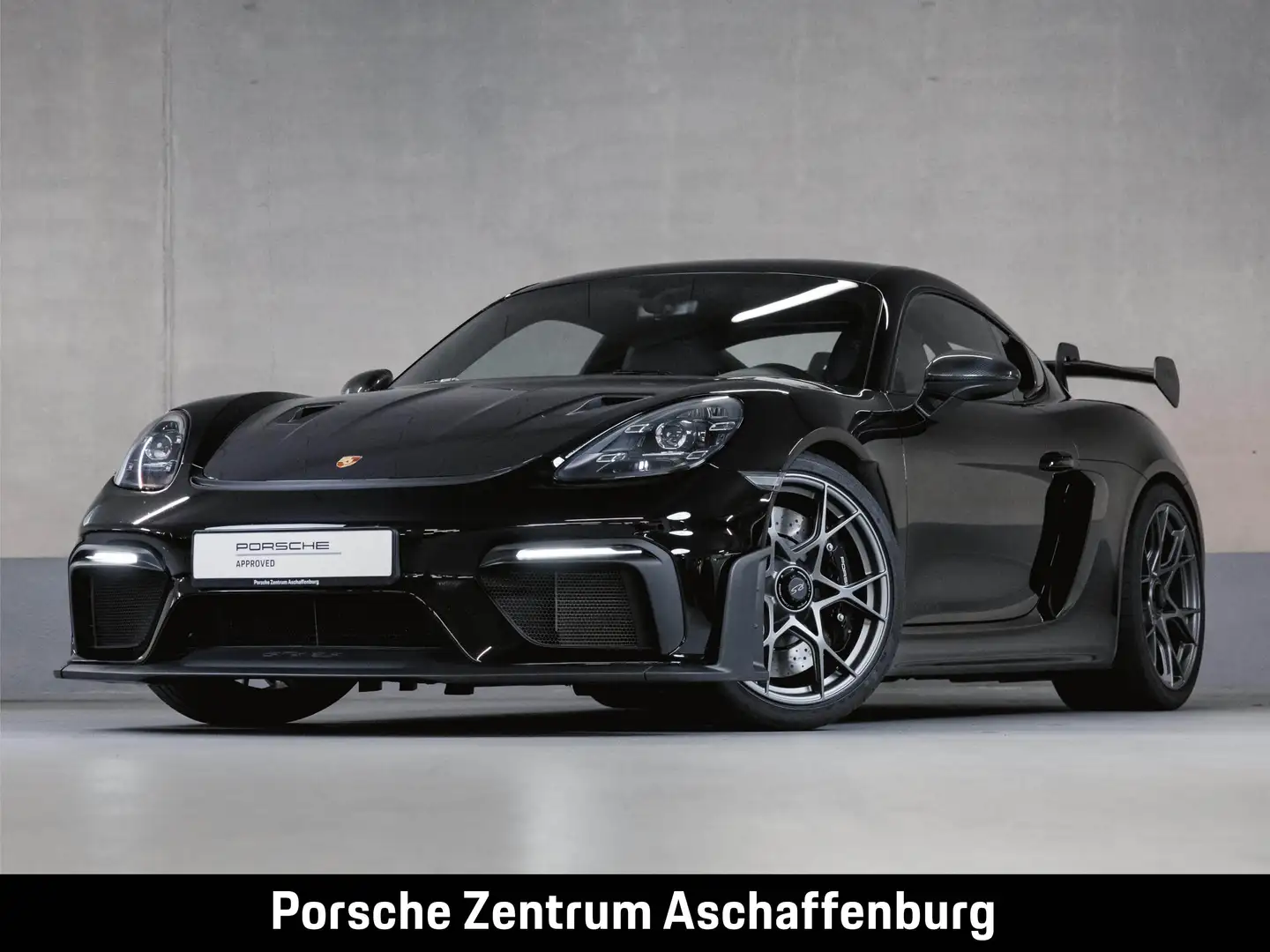 Porsche Cayman 718 Cayman GT4 RS Weissach Clubsportpaket Liftsyst Schwarz - 1