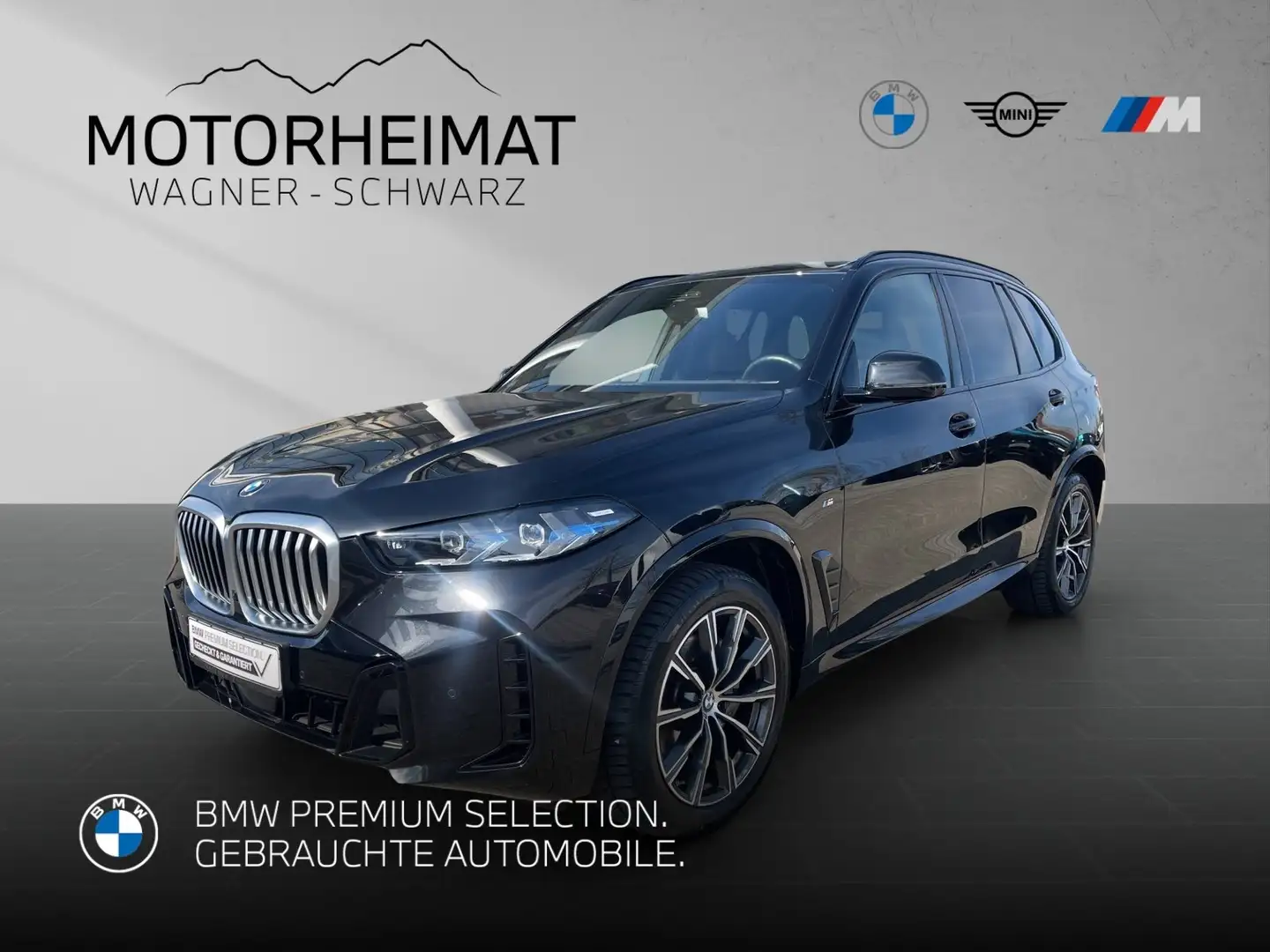 BMW X5 xDrive40d M Sport Standhzg Sitzklima 360° Negro - 1