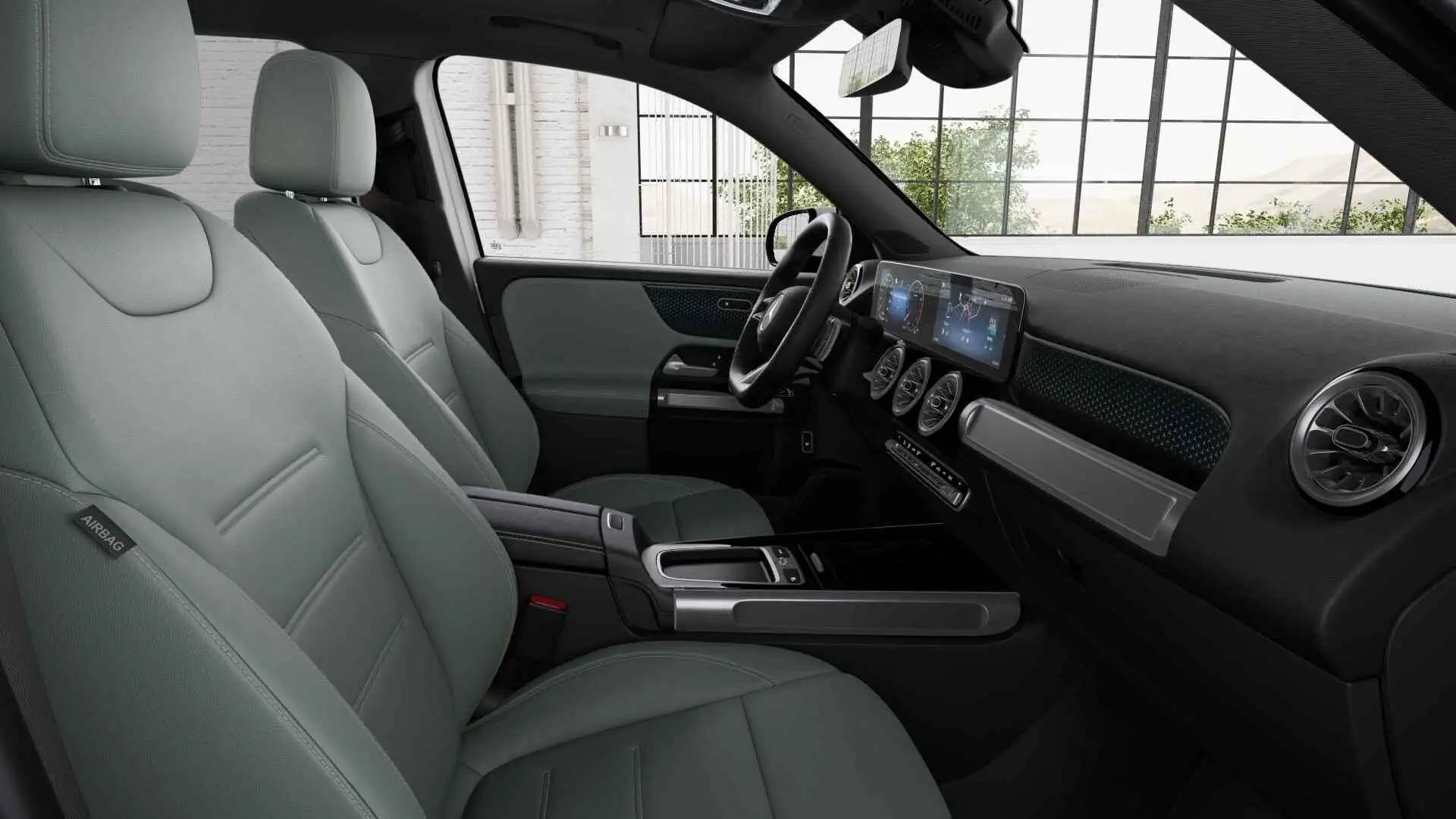 Mercedes-Benz GLB 180 AMG Line | 7 Zitter | Panoramisch Dak | Rijassiste Blanc - 2