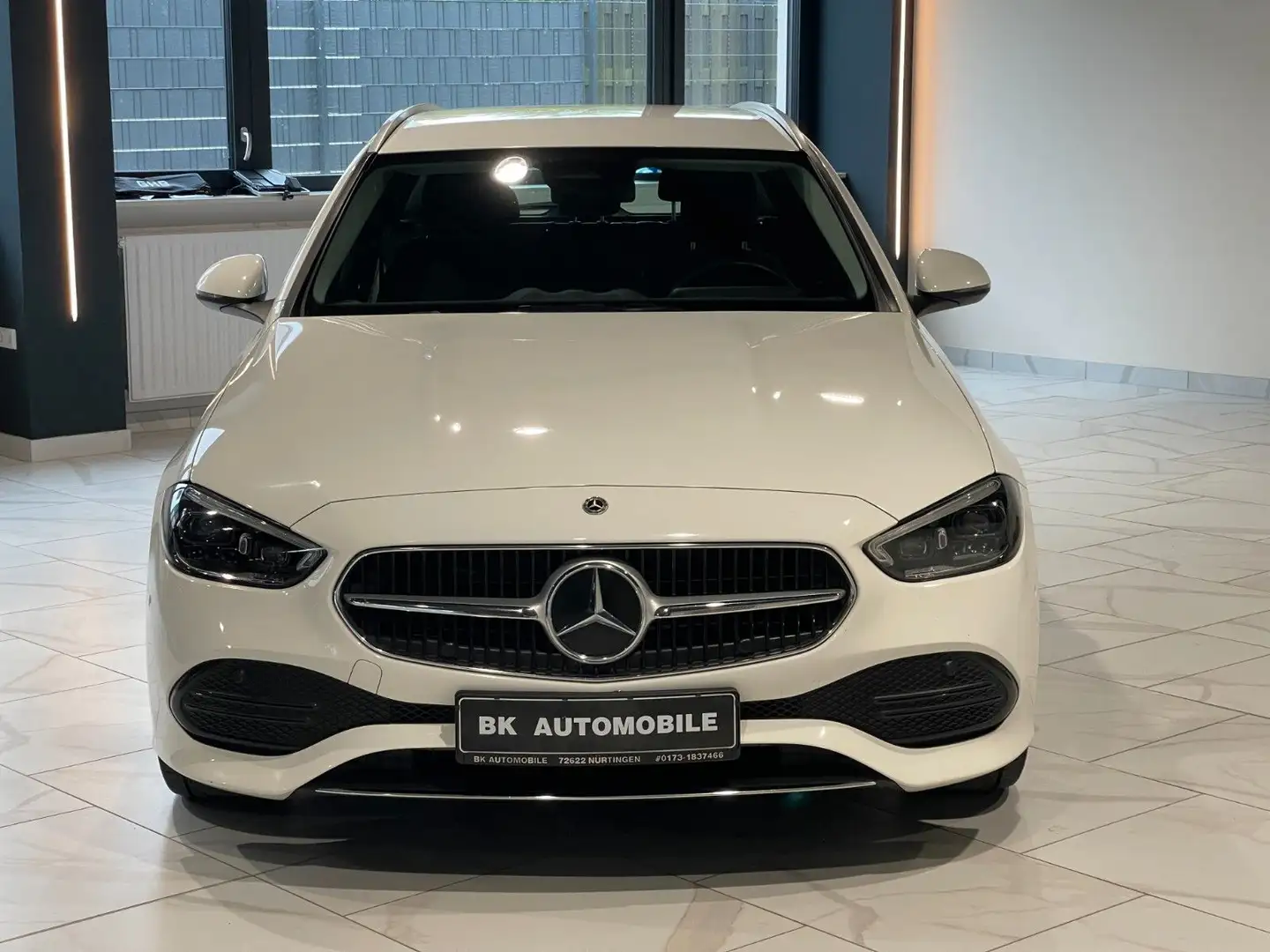 Mercedes-Benz C 200 d|Avantgarde|AHK|LED|MBUX|Totwinkel|Spurhal Weiß - 1
