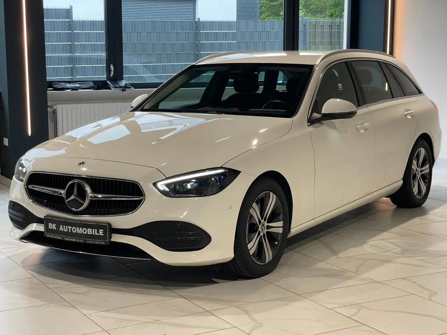 Mercedes-Benz C 200 d|Avantgarde|AHK|LED|MBUX|Totwinkel|Spurhal Weiß - 2