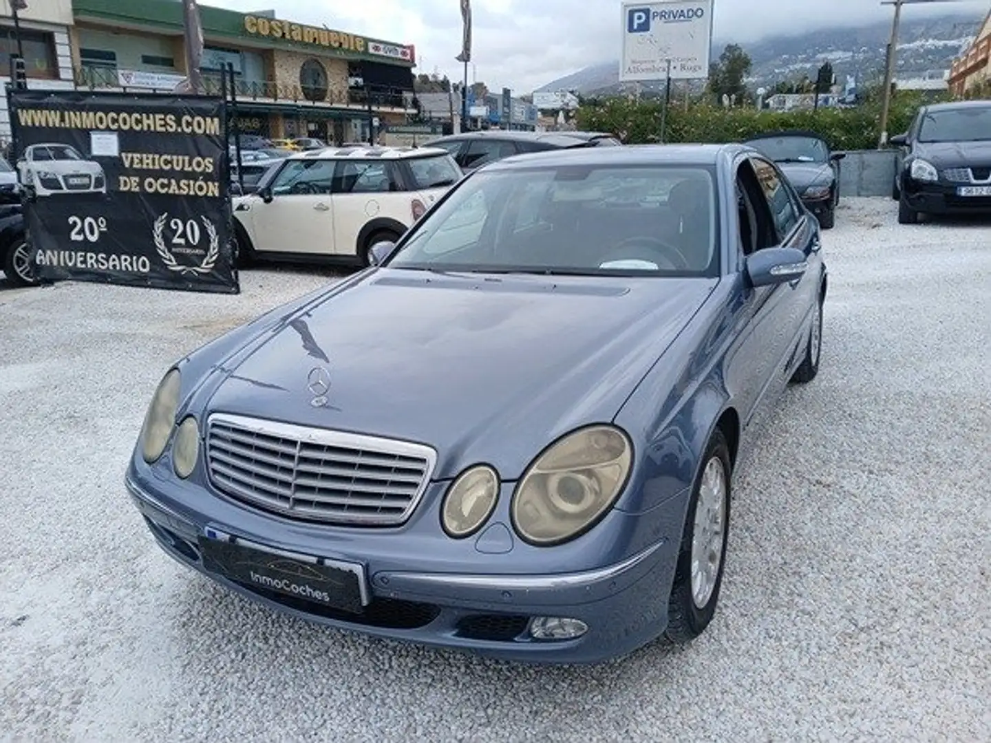Mercedes-Benz E 220 220CDI Classic Aut. Gris - 1