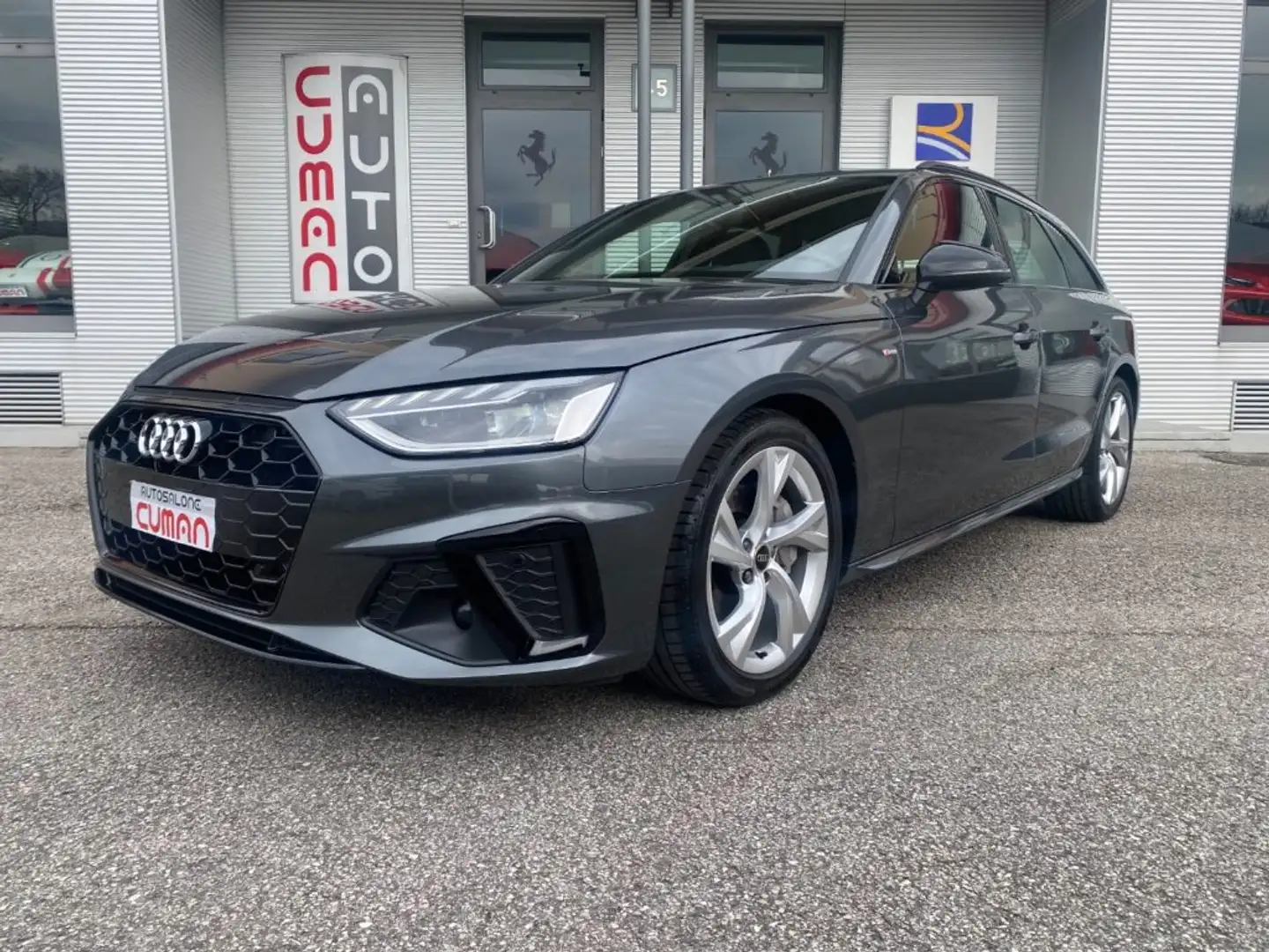 Audi A4 Avant 40 TDI S tronic S line edition Gris - 2