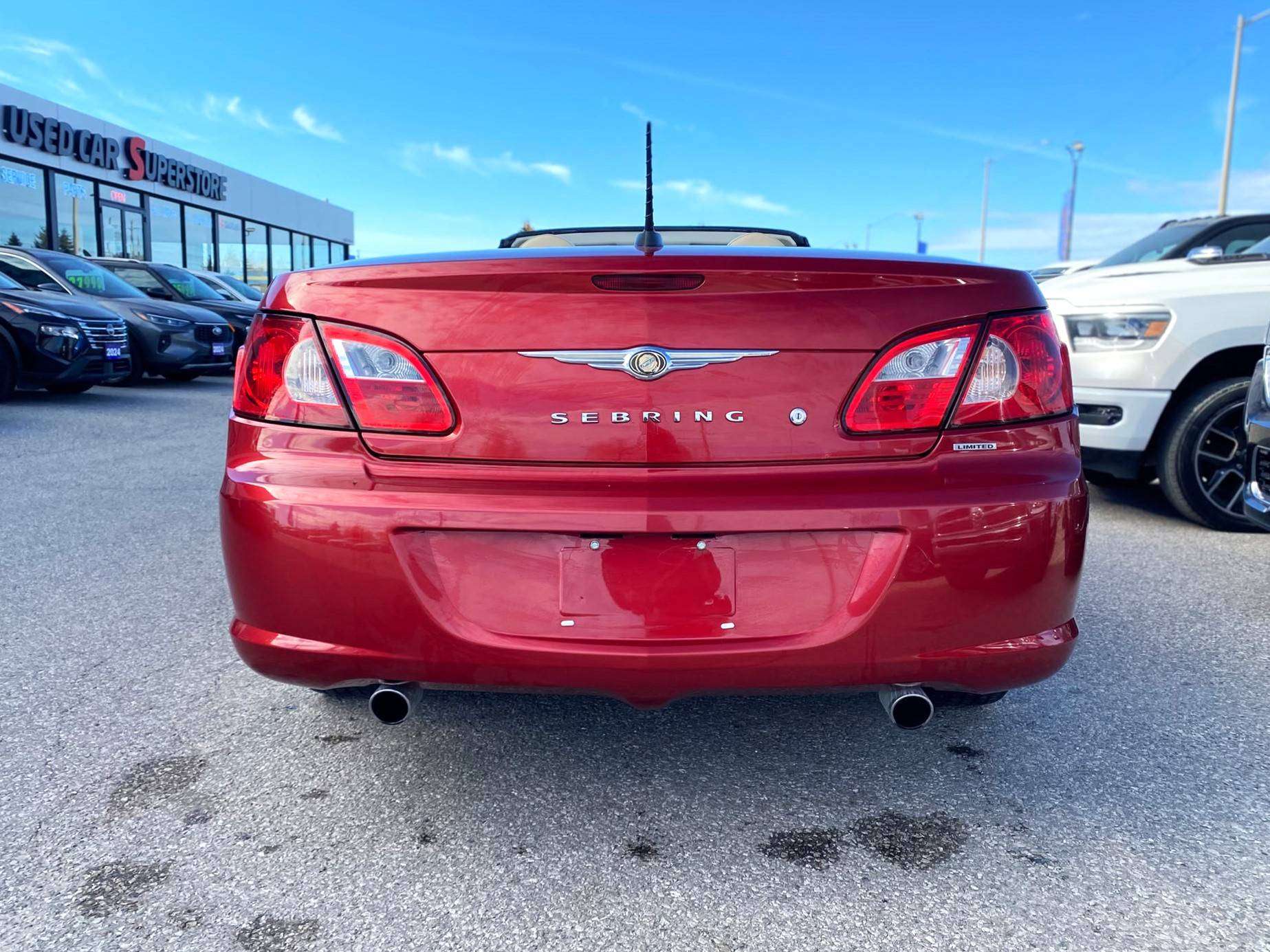 2008 Chrysler Sebring Convertible