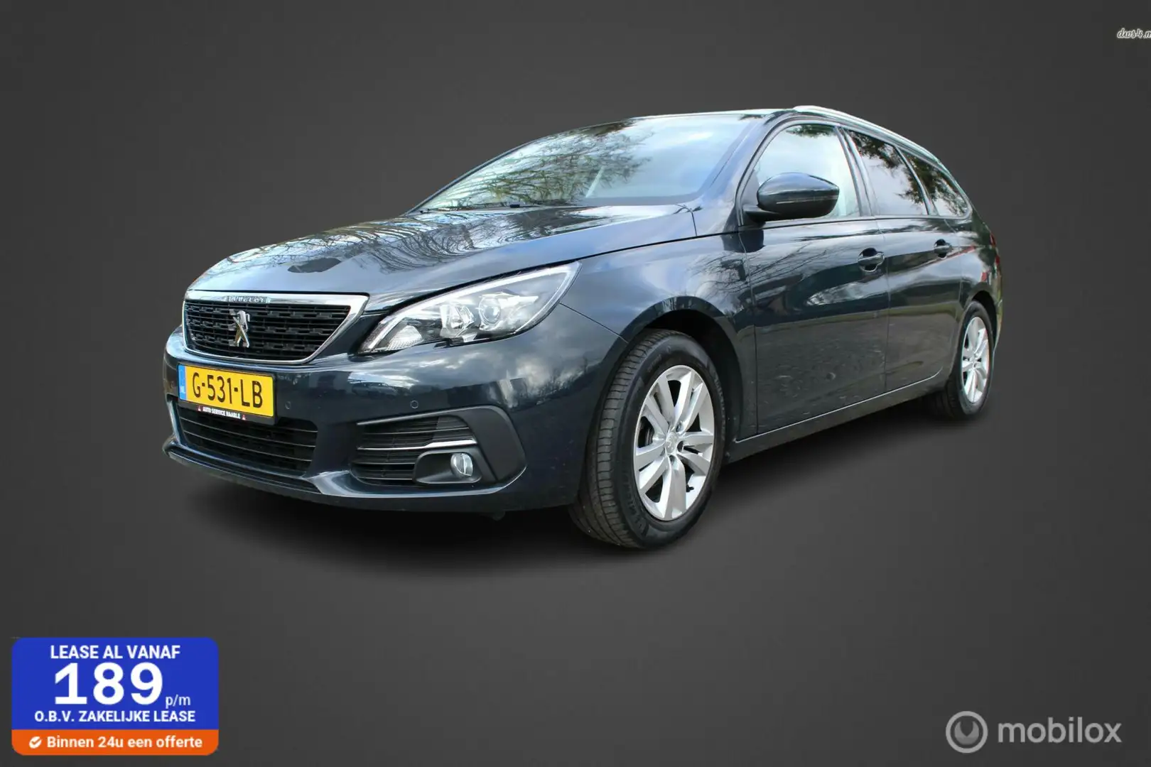Peugeot 308 SW 1.2 PureTech Blue Lease Executive. Apple carpla Gris - 1