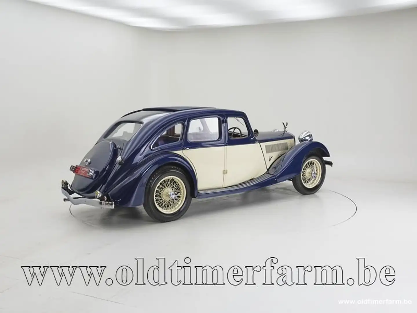 Oldtimer Riley 12/4 Kestrel '36 CH5012 Blau - 2