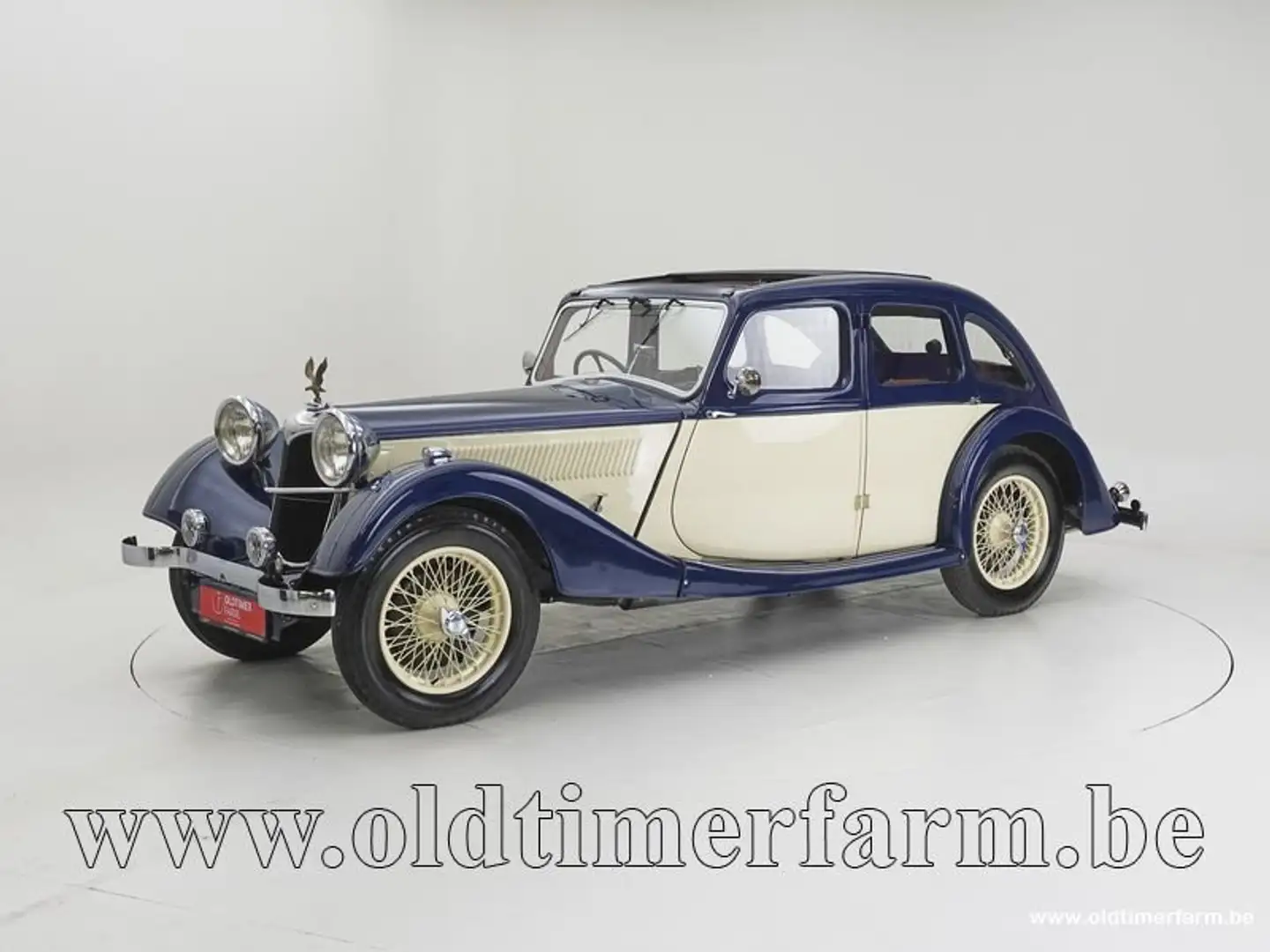 Oldtimer Riley 12/4 Kestrel '36 CH5012 Blau - 1