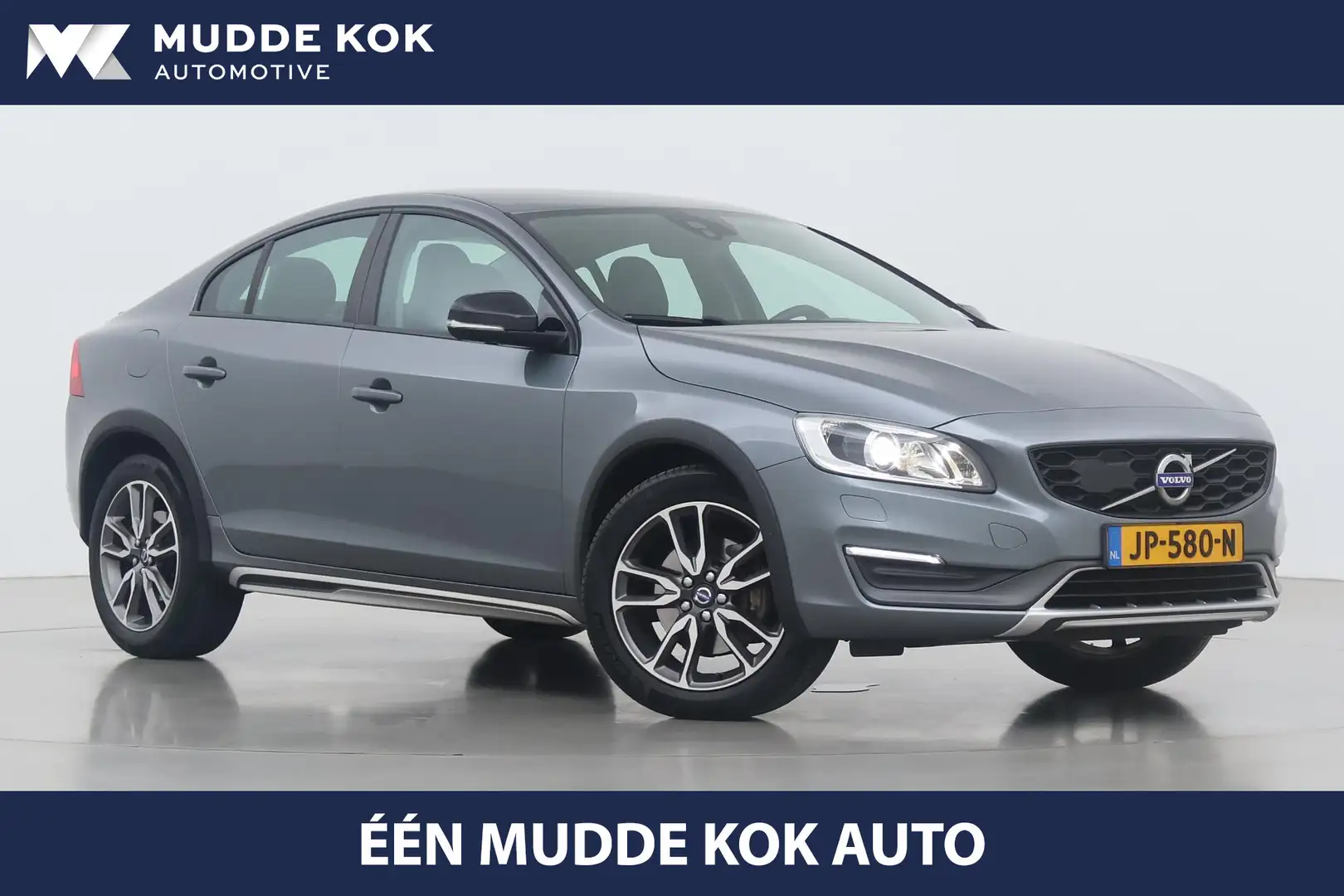 Volvo S60 Cross Country D4 Summum | Automaat | Stoelverwarming | Leder | 1 Grijs - 1