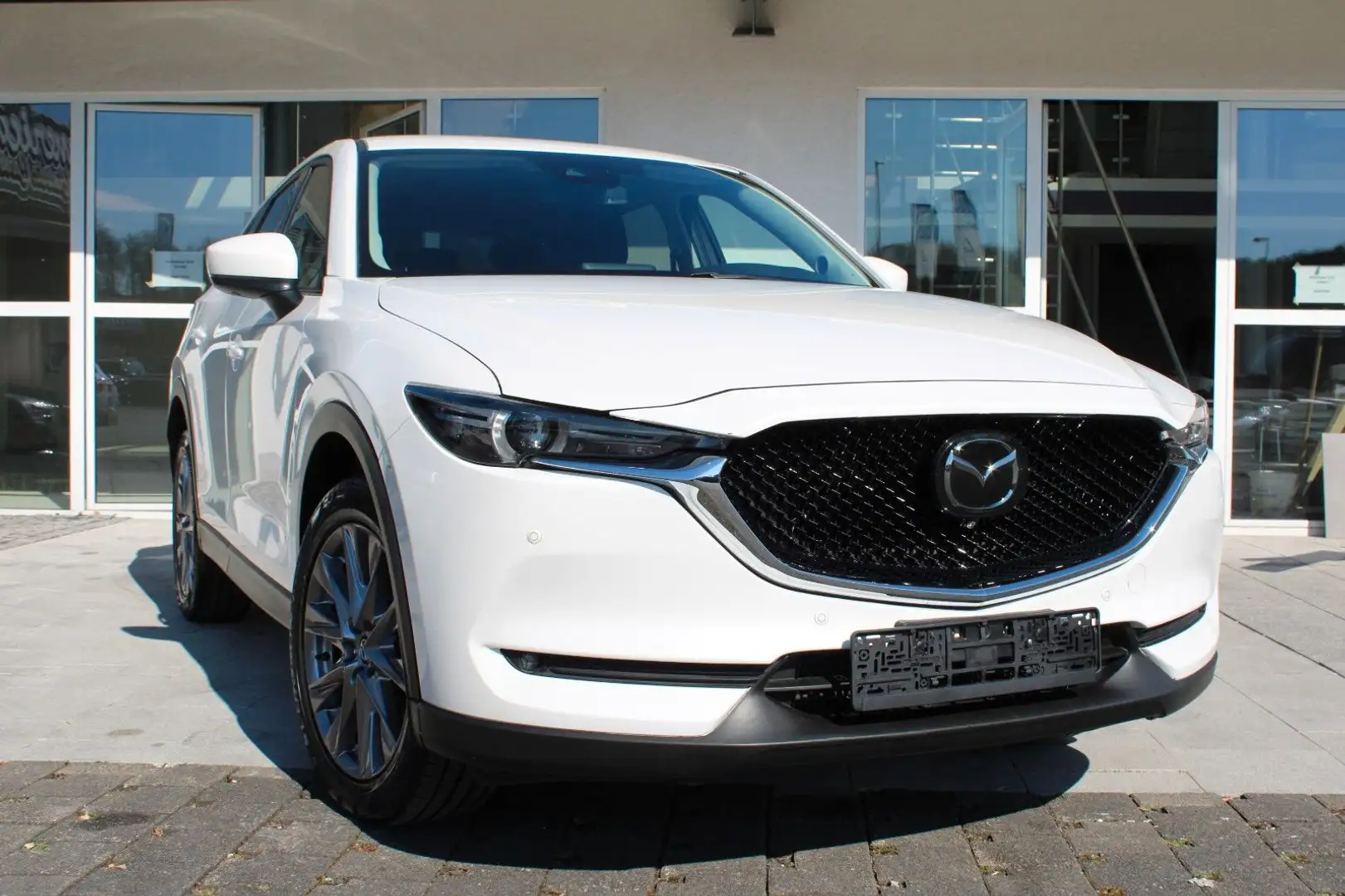 Mazda CX-5 Exclusive-Line 2.2d/360°/Navi/ACC/Automatik Weiß - 1