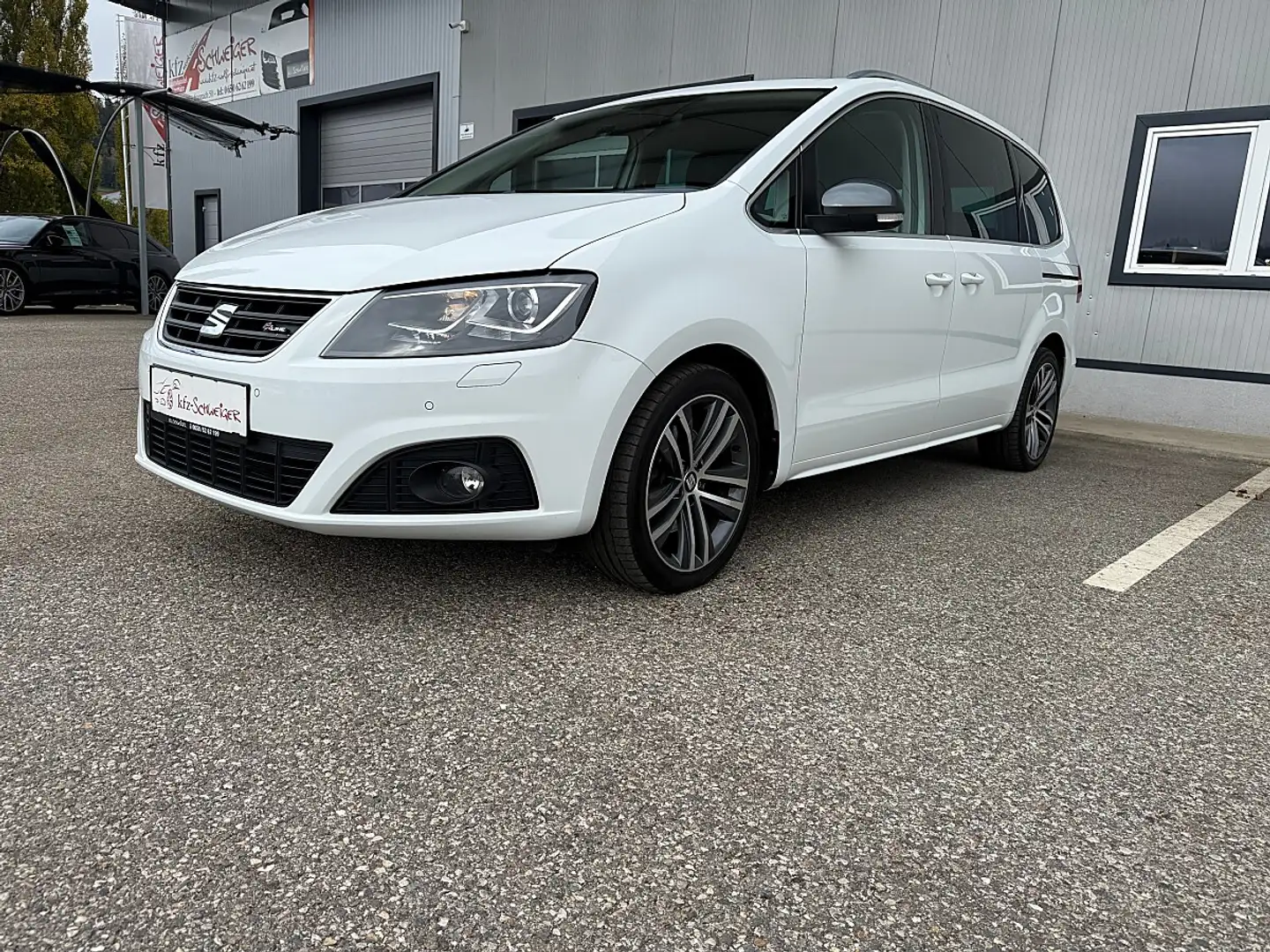 SEAT Alhambra 2.0 TDI FR 7 SITZE !! Weiß - 2