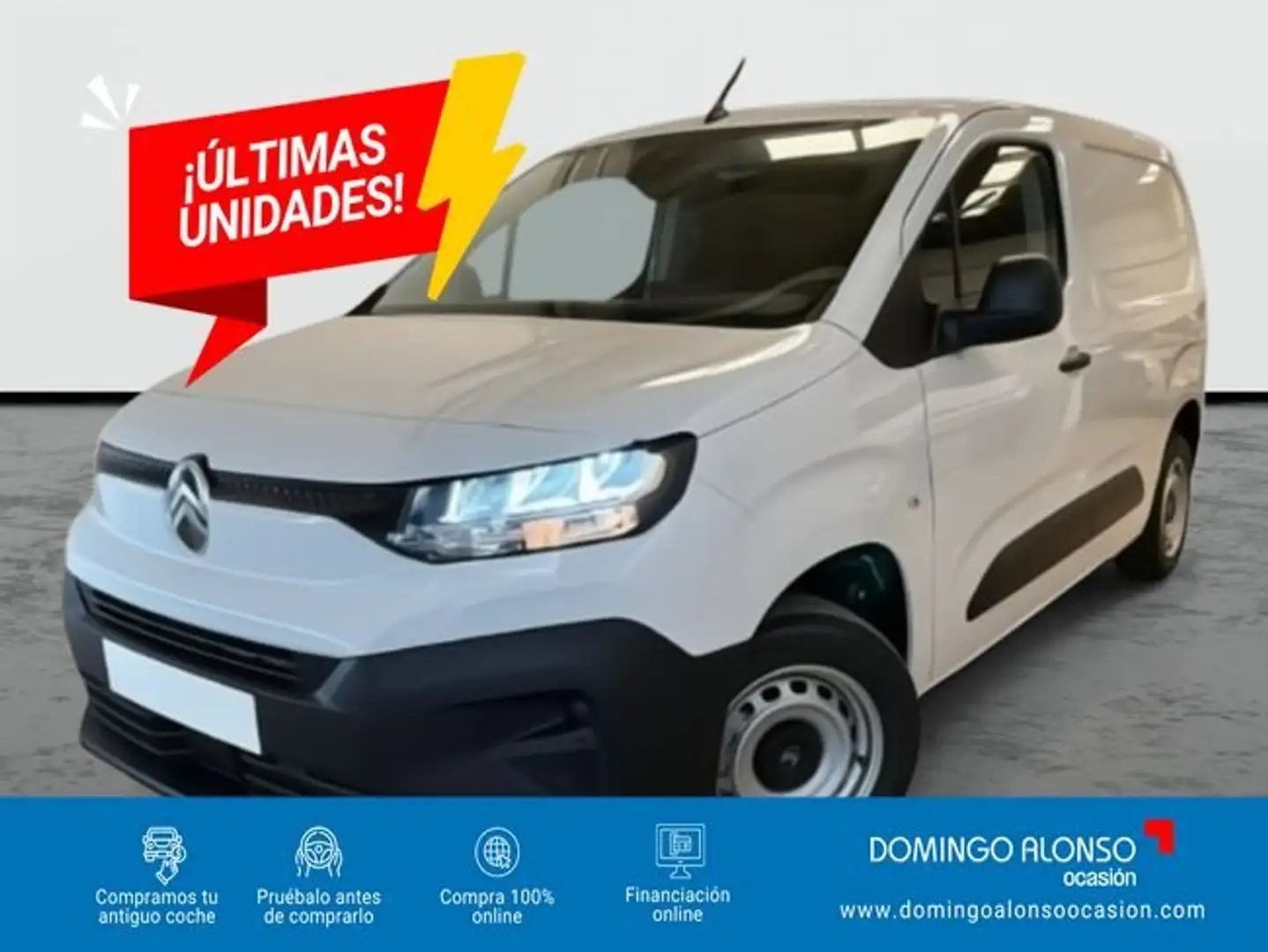 Citroen Berlingo Van - Furgón M Diesel 100cv Manual Blanco - 1