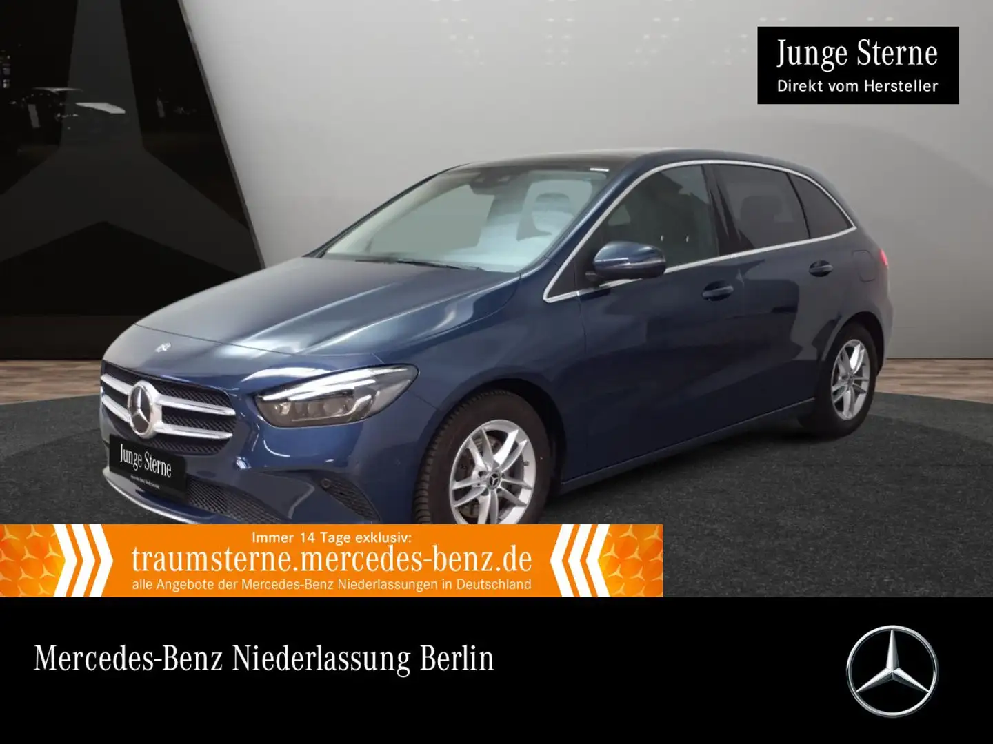 Mercedes-Benz B 200 d PROGRESSIVE+PANO+MULTIBEAM+FAHRASS+KAMERA Blu/Azzurro - 1