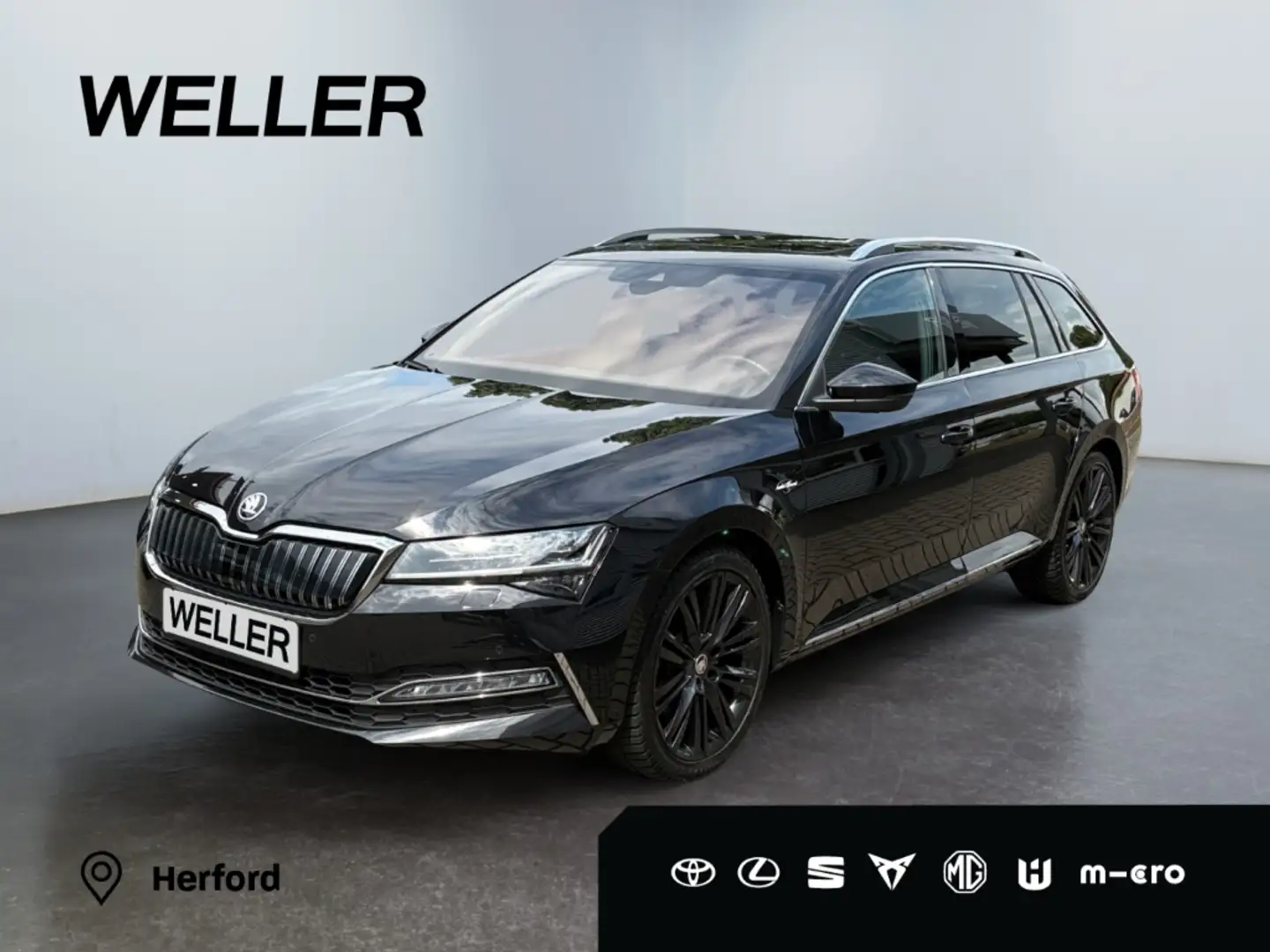 Skoda Superb Combi 1.4 TSI iV DSG L&K *Standhz*360*Pano* Schwarz - 1
