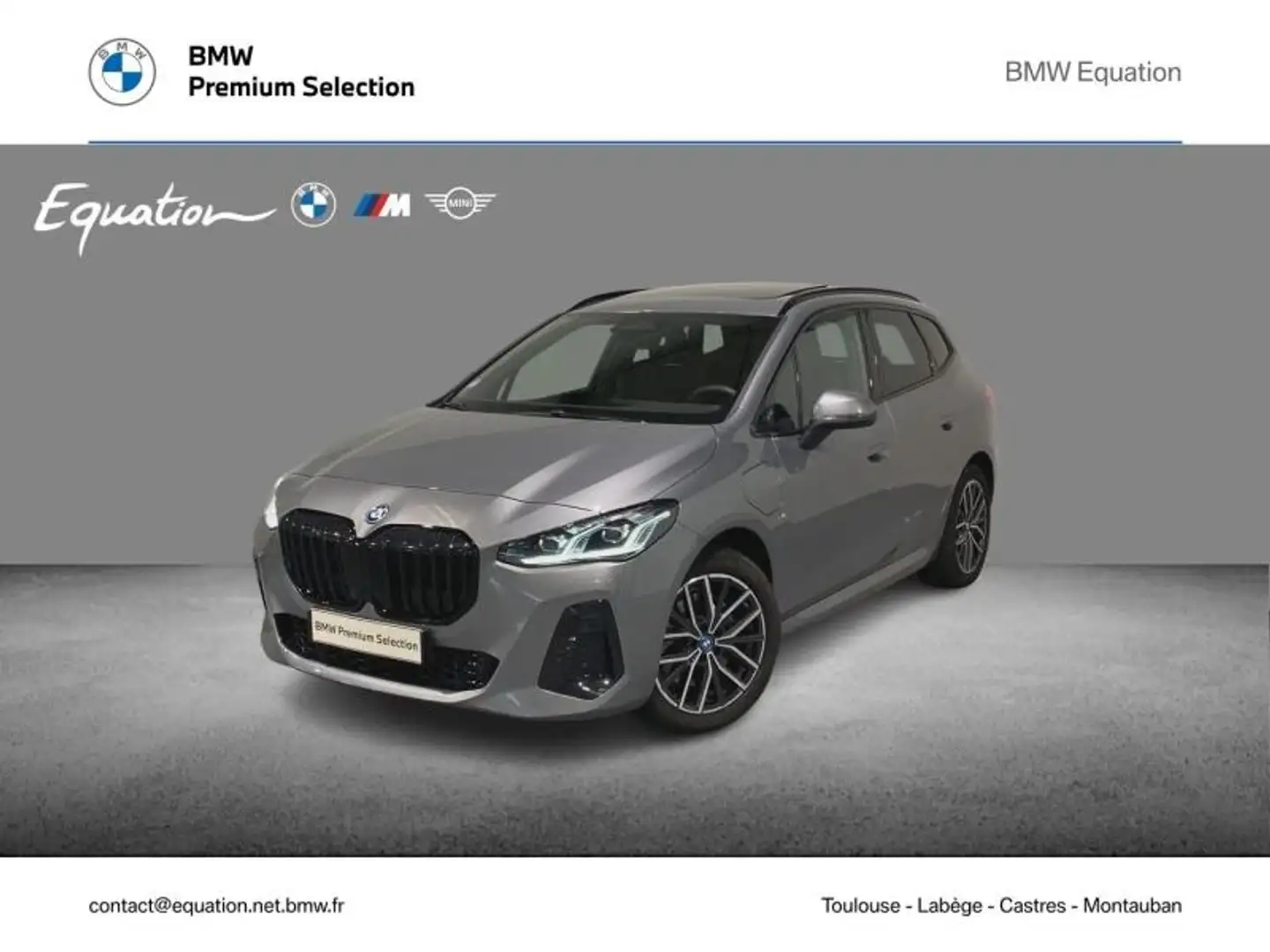 BMW 230 230e 326ch xDrive M Sport DKG7 Gris - 1
