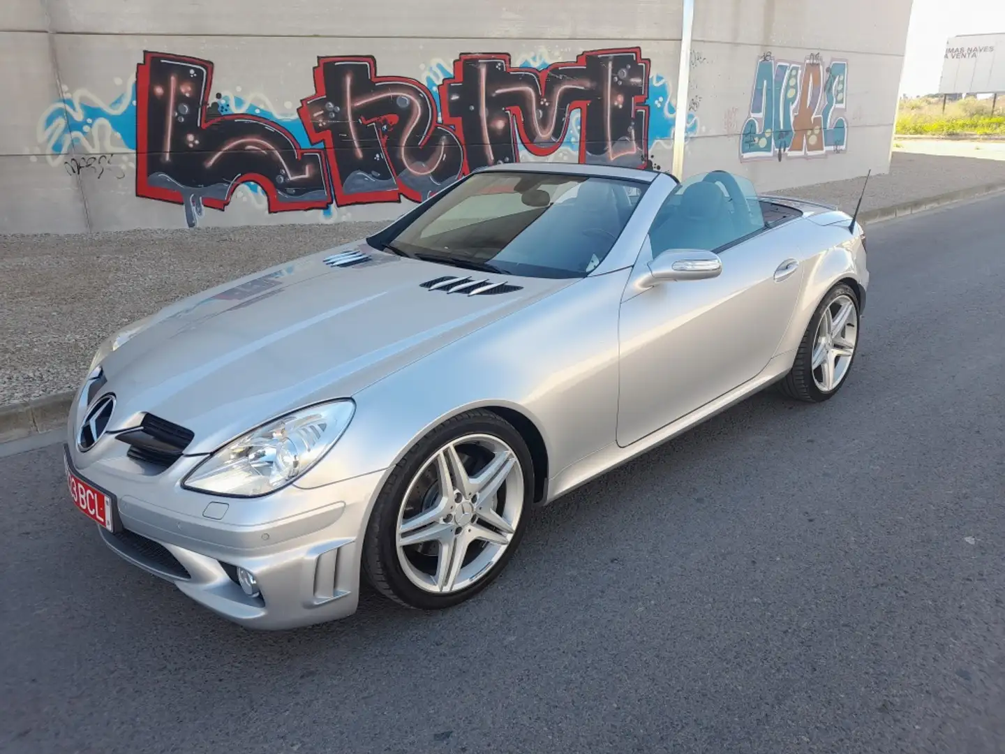 Mercedes-Benz SLK 350 7G-Tronic Plateado - 1