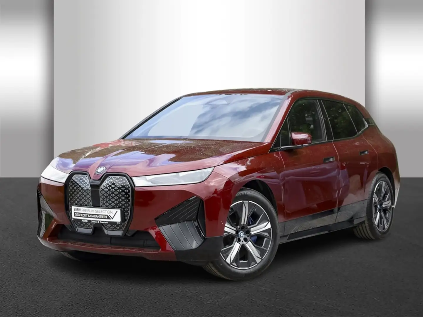 BMW iX xDrive40 Sportpaket Klimaaut. Komfortzugang Rosso - 2