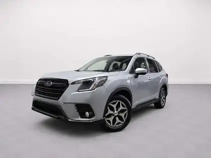 Gray 2023 Subaru Forester Wagon Continuously Variable Transmission