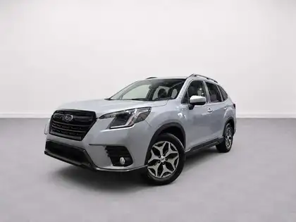 Gray 2023 Subaru Forester Wagon Continuously Variable Transmission
