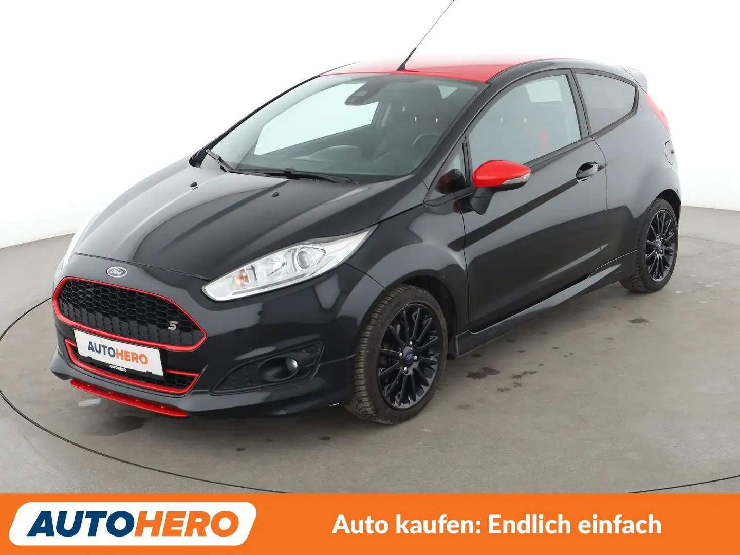 Ford Fiesta 1.0 EcoBoost Sport*NAVI*TEMPO*SHZ*PDC* Noir - 1