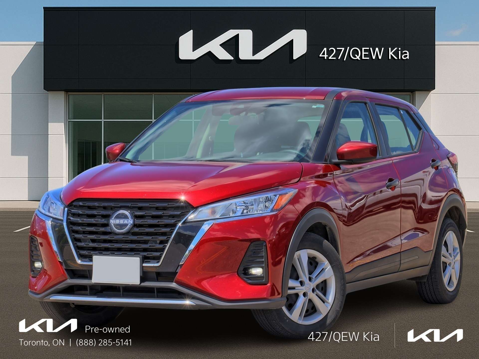 Red 2025 Nissan Kicks Play SUV / Crossover Front-Wheel Drive Automatic
