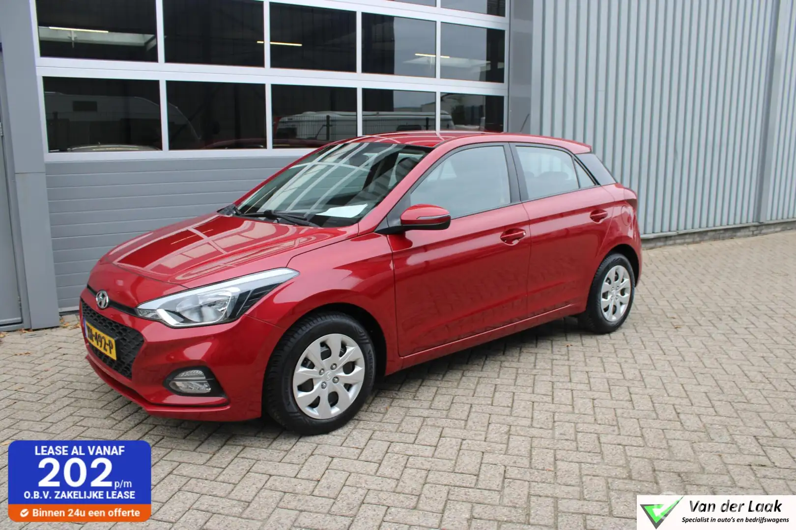 Hyundai i20 1.0 T-GDI Comfort NL Auto | Apple Carplay/Android Rood - 1