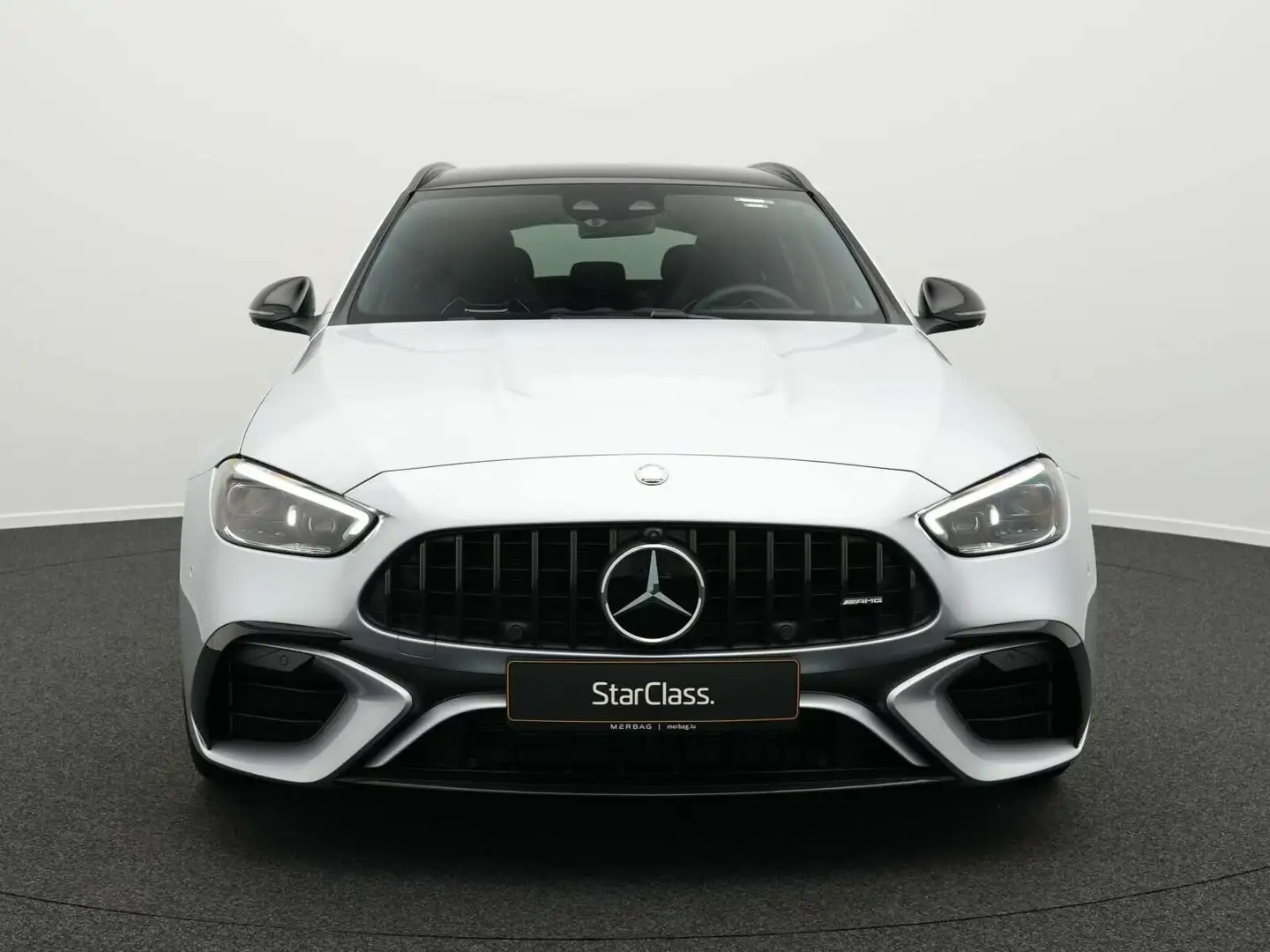 Mercedes-Benz C 63 AMG C 63 S E PERF T Digital+Pano+AHK+Night+Burm Navi Argent - 2