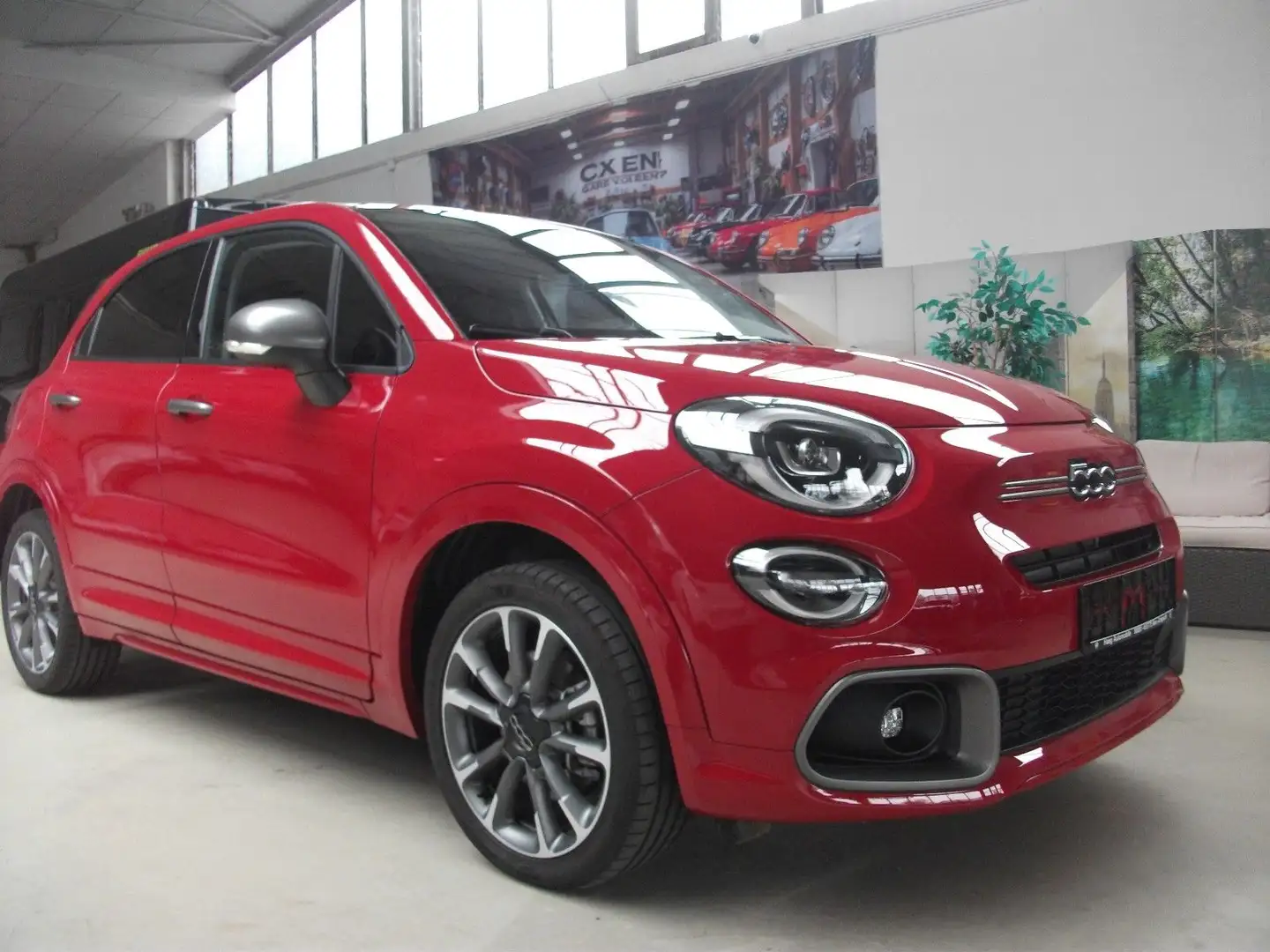 Fiat 500X 1.5 GSE Hybrid DCT Rot - 2
