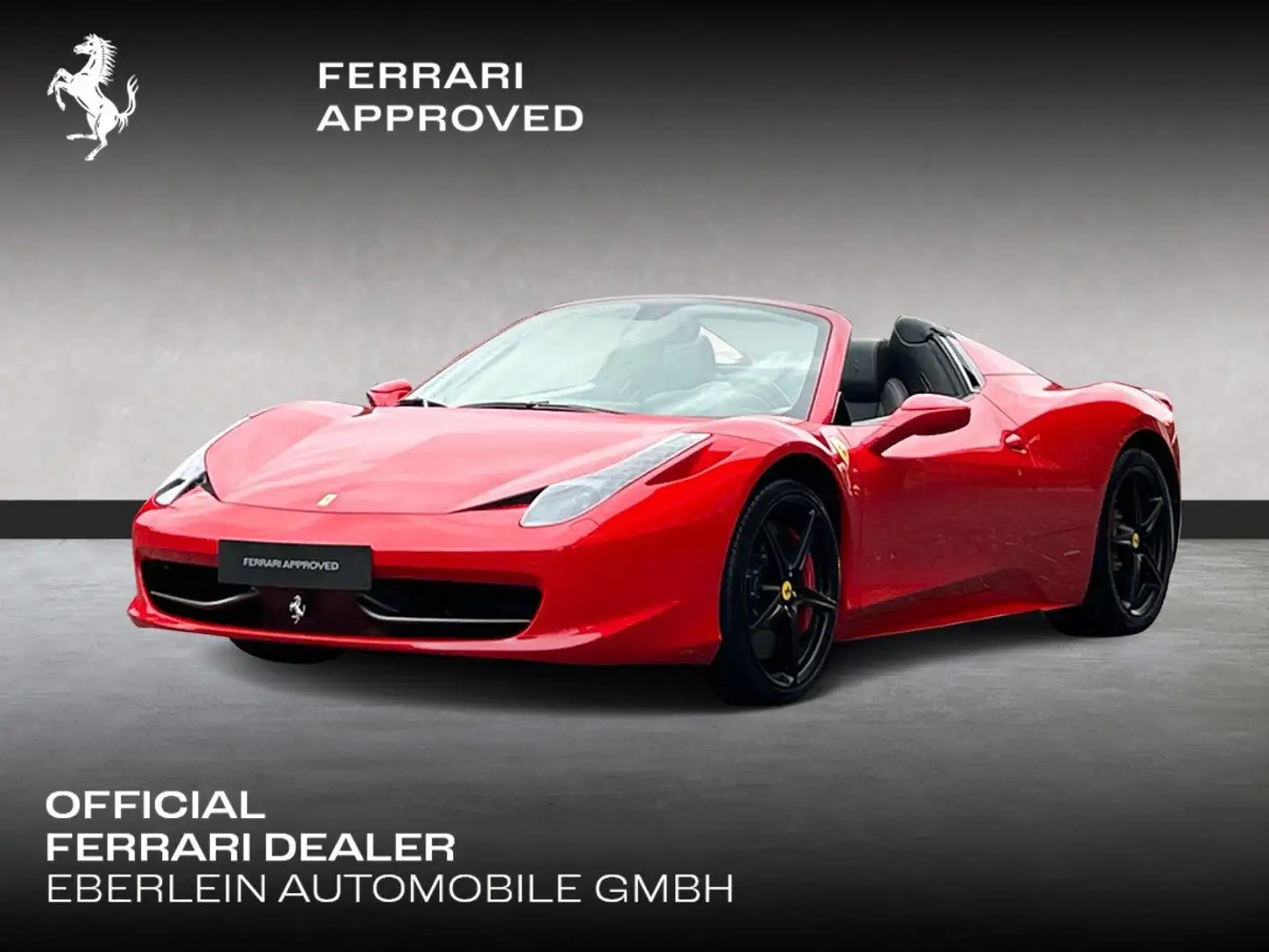 Ferrari 458 Spider *Embleme*Navi*PDC*Klima*Leder* Rot - 1