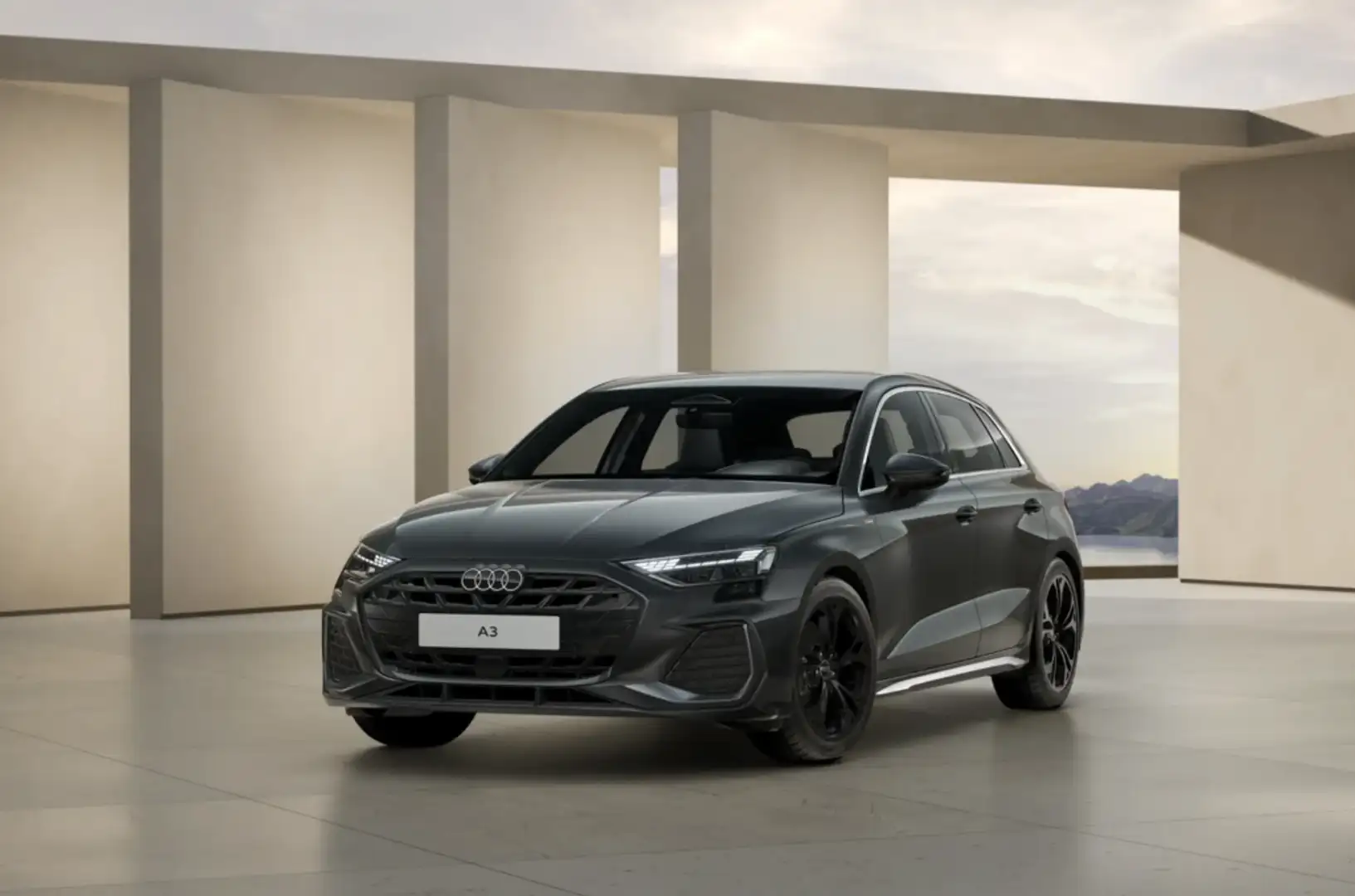 Audi A3 Sportback TFSI Genuine S tronic 110kW Gris - 1