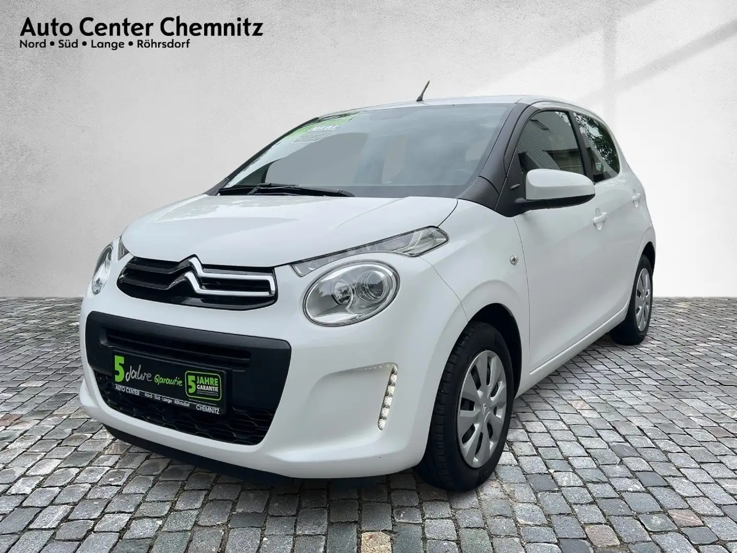 Citroen C1 VTI72 Feel 5trg Klima/Kamera/Sitzh/DAB+ Weiß - 2