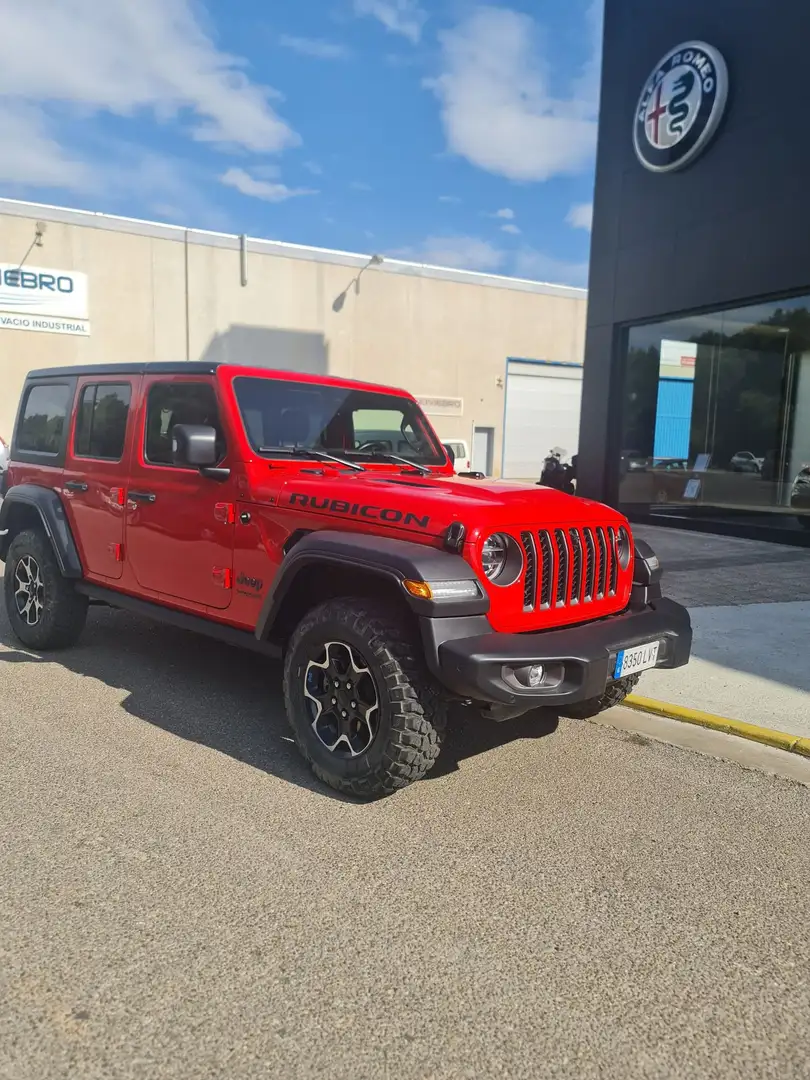 Jeep Wrangler Unlimited 2.0T GME Rubicon 8ATX Rouge - 1