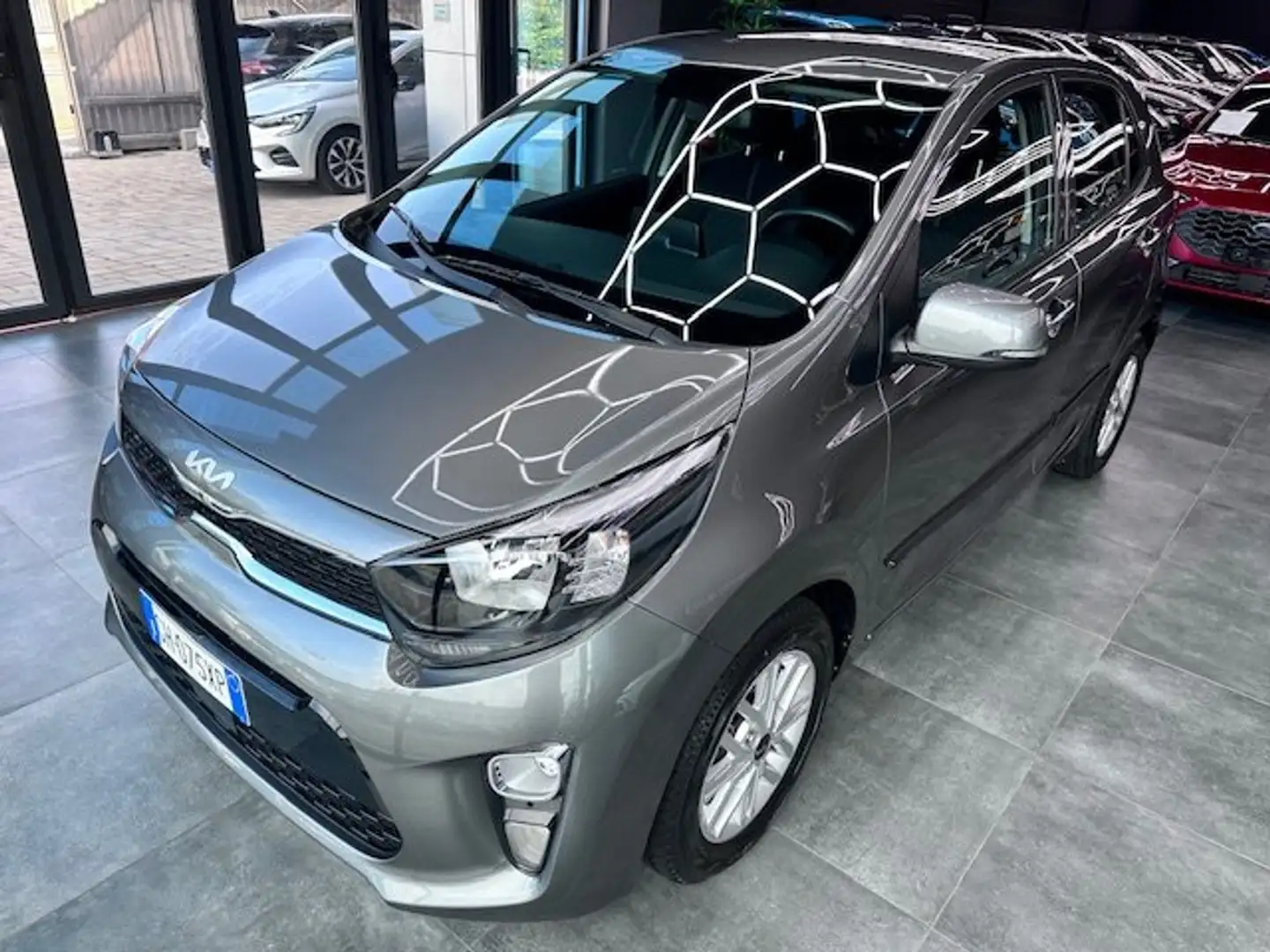 Kia Picanto Picanto III 2021 1.0 Style GARANZIA KIA FINO 2029 Grigio - 1