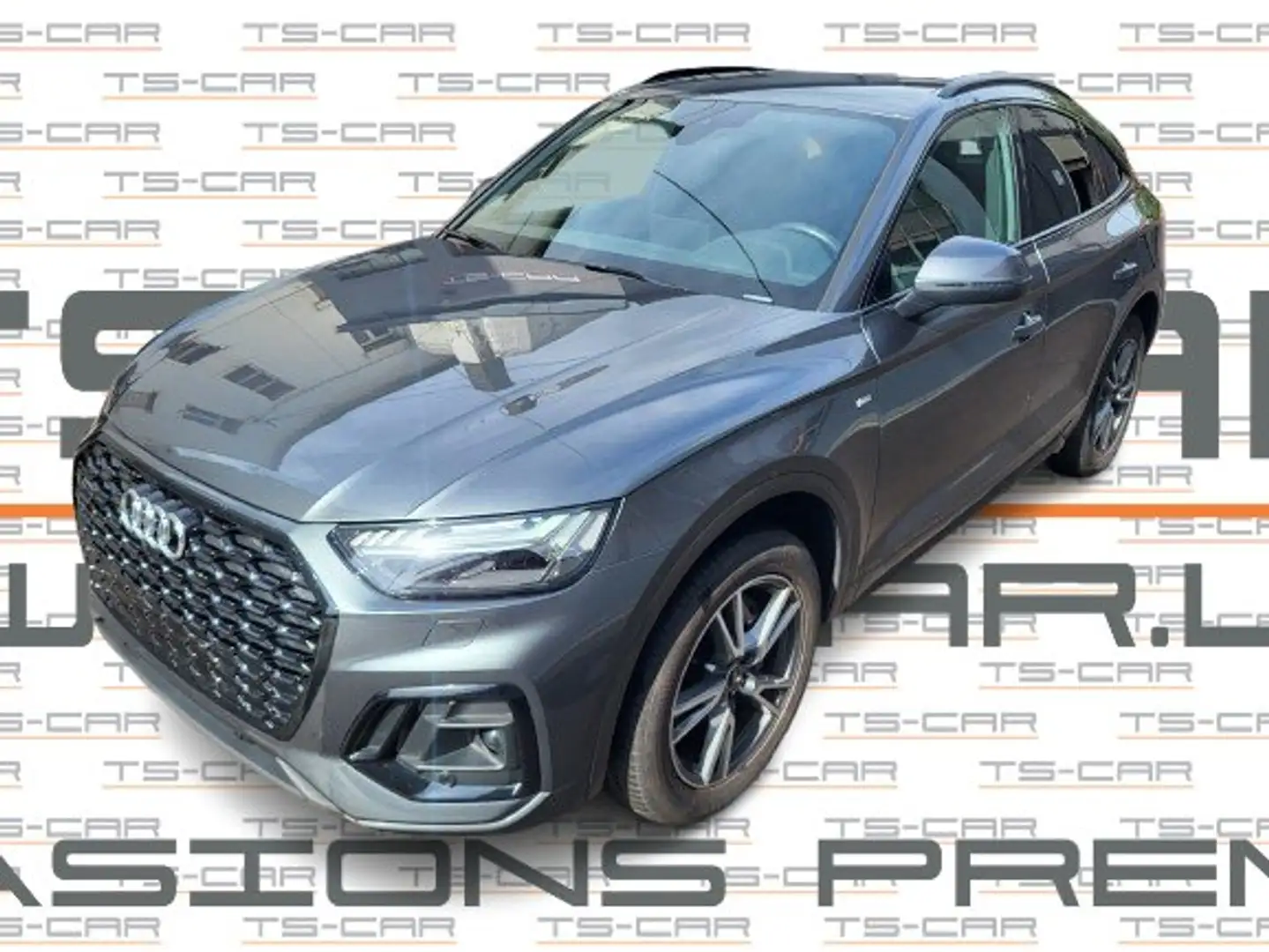 Audi Q5 40 TDI Sportback quattro S tronic S line MHEV Gris - 2