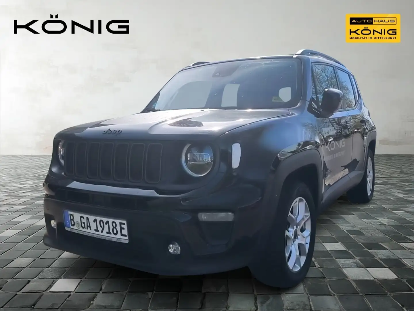 Jeep Renegade 1.3 PHEV Up Automatik 4x4 Klima* Schwarz - 1