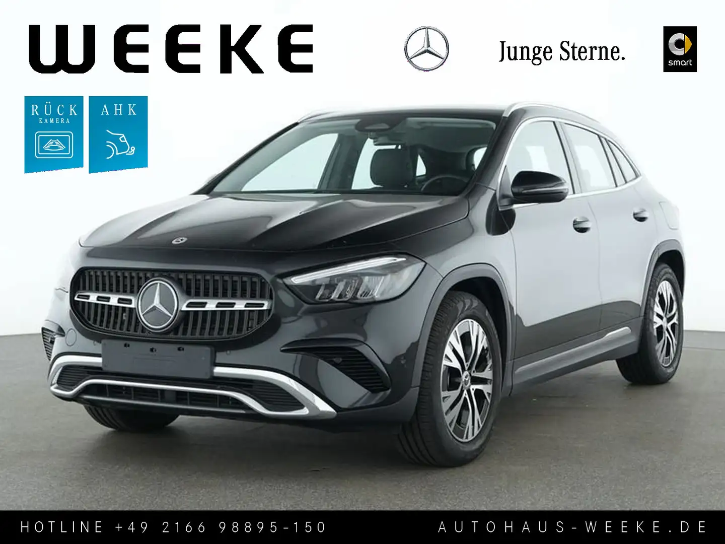 Mercedes-Benz GLA 180 Progressive ANHÄNGERKUPPLUNG+WINTER-PAKE Noir - 1
