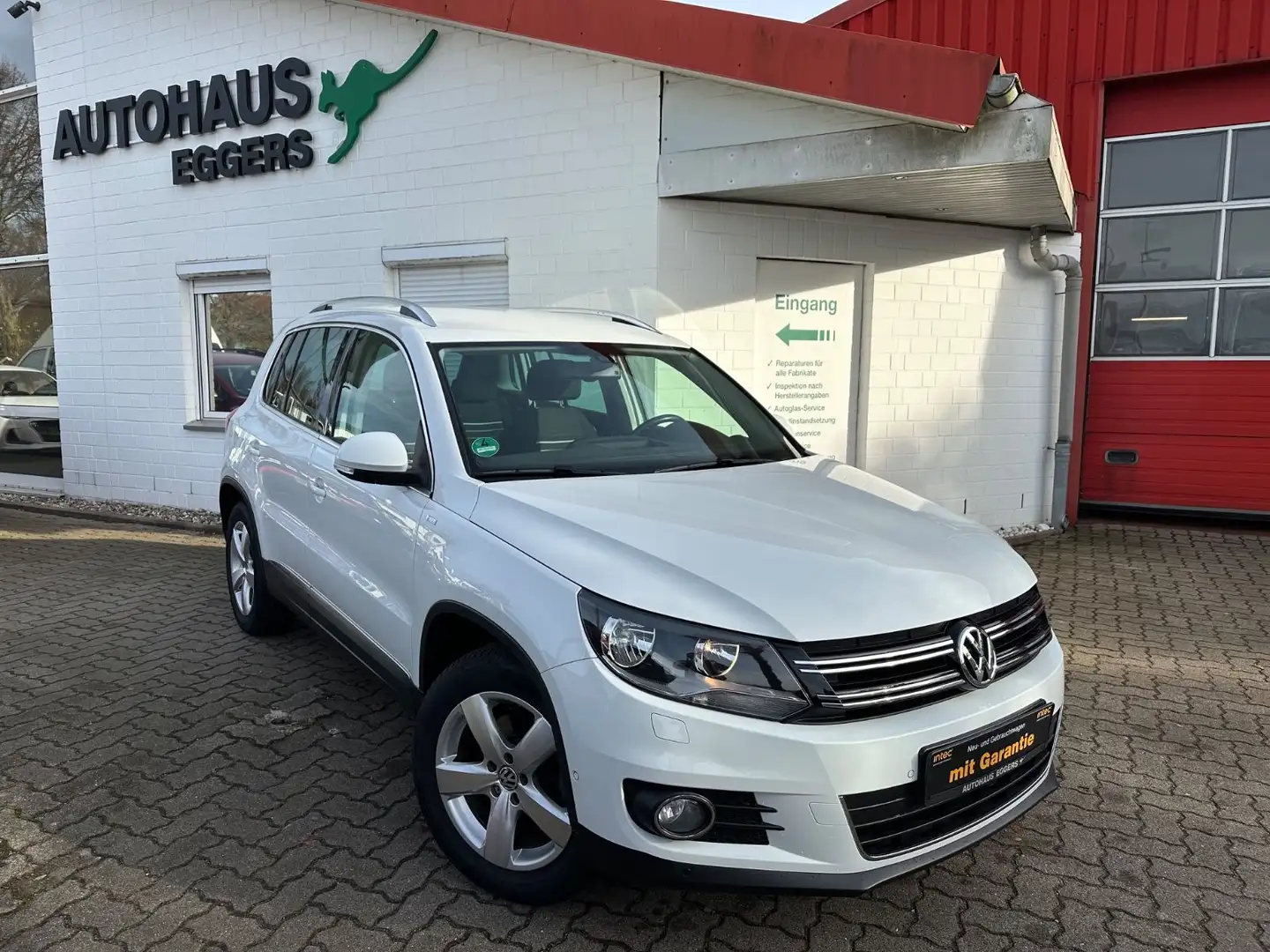 Volkswagen Tiguan Cup Sport & Style BMT/NAVI/SHZ/AHK/GJR Weiß - 1