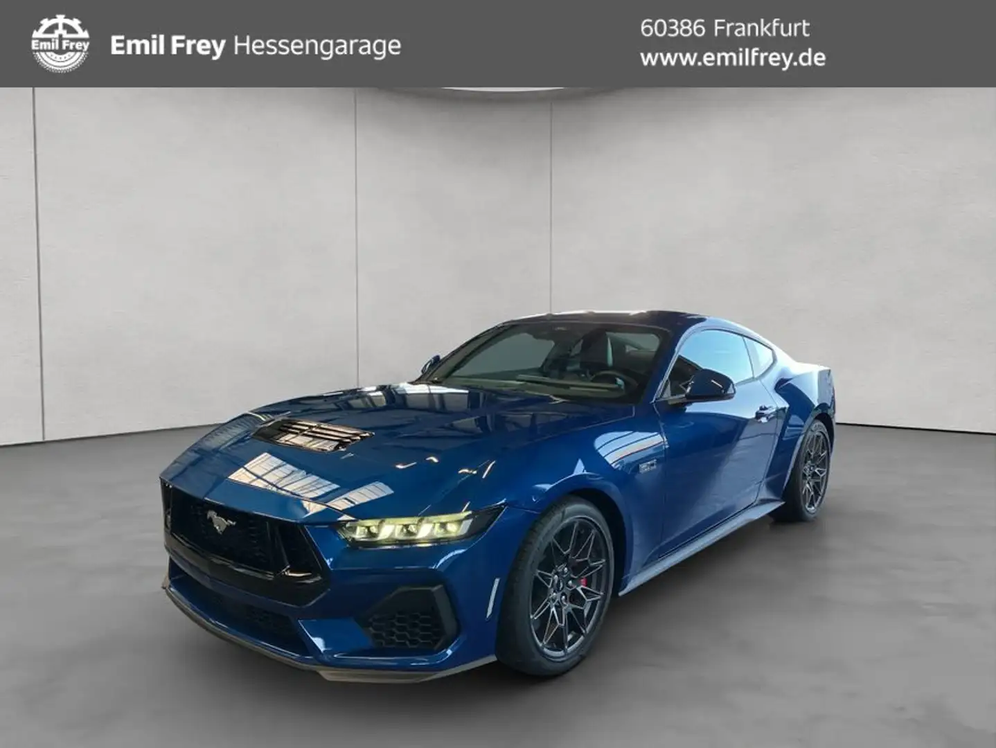 Ford Mustang Fastback 5.0 Ti-VCT V8 Aut. GT 328 kW, 2-t Kék - 1